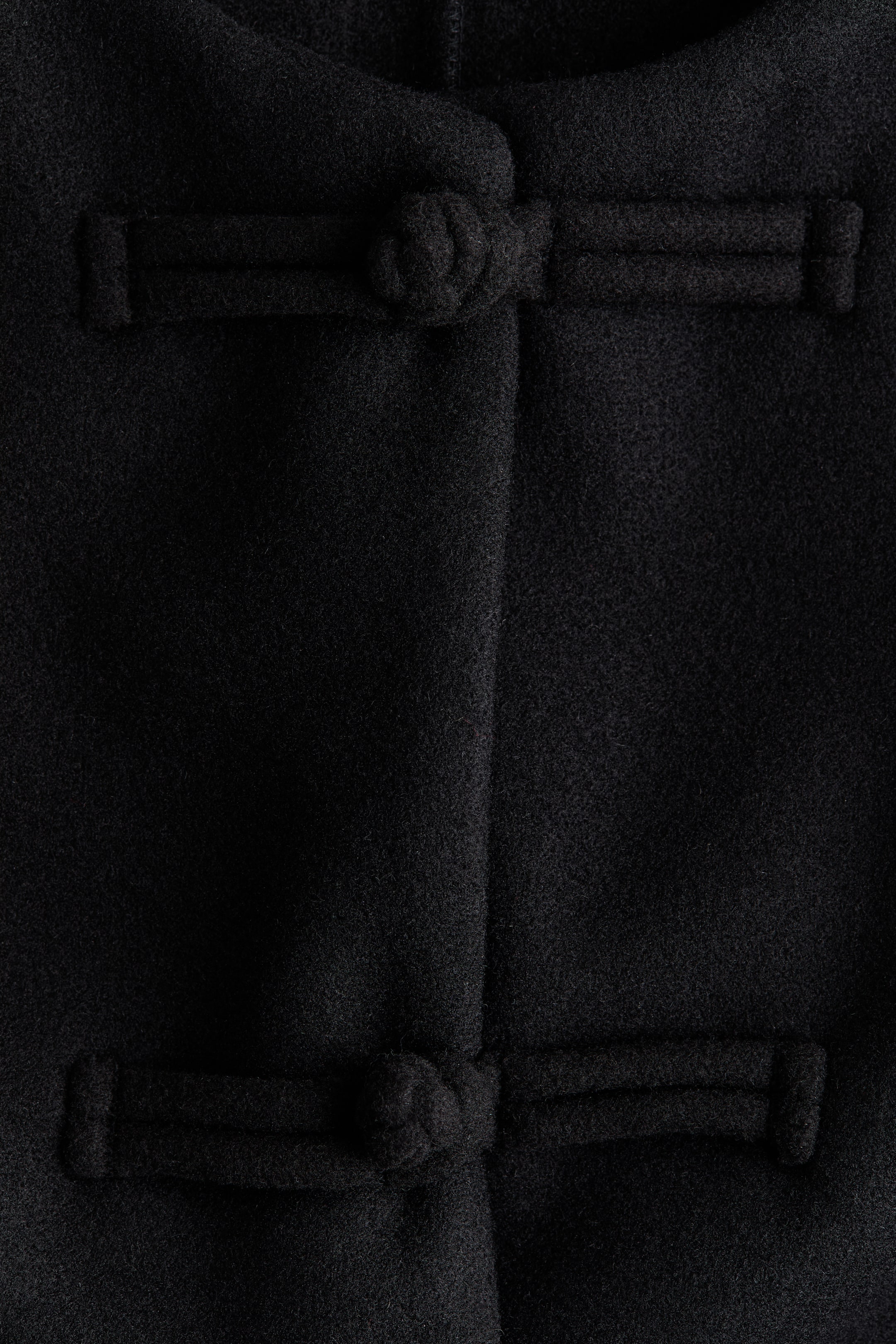 Knot-Button Jersey Jacket