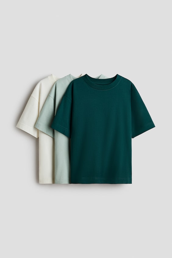 Детские футболки H&M 3-Pack T-Shirts