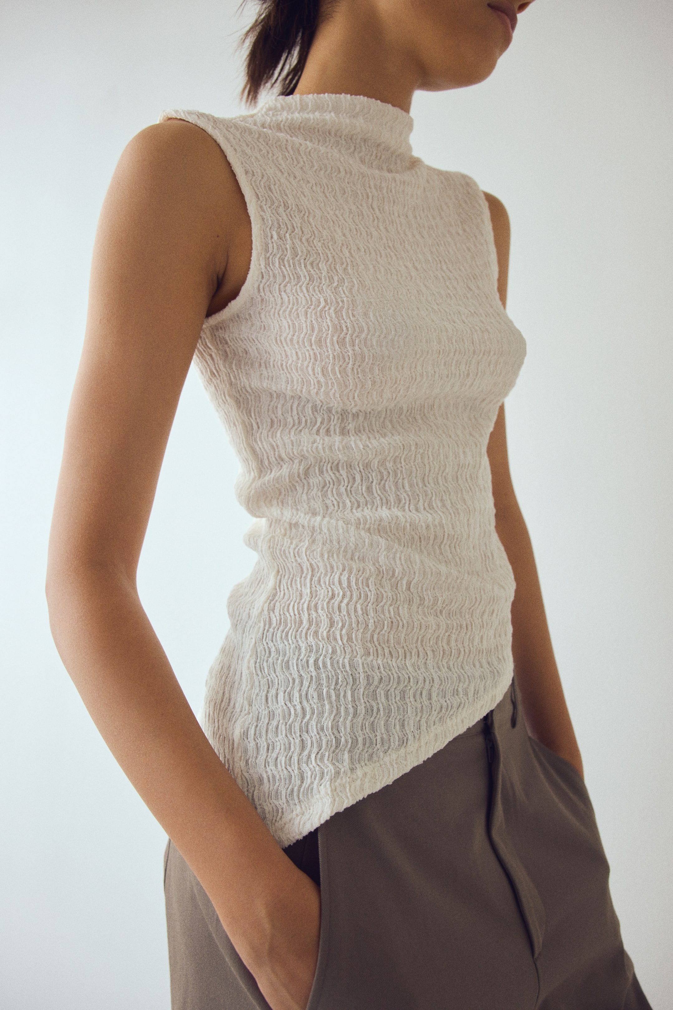 Crinkled Asymmetric Top