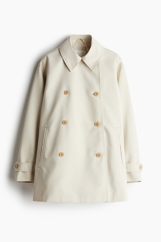 Gabardina corta - Beige claro - 1