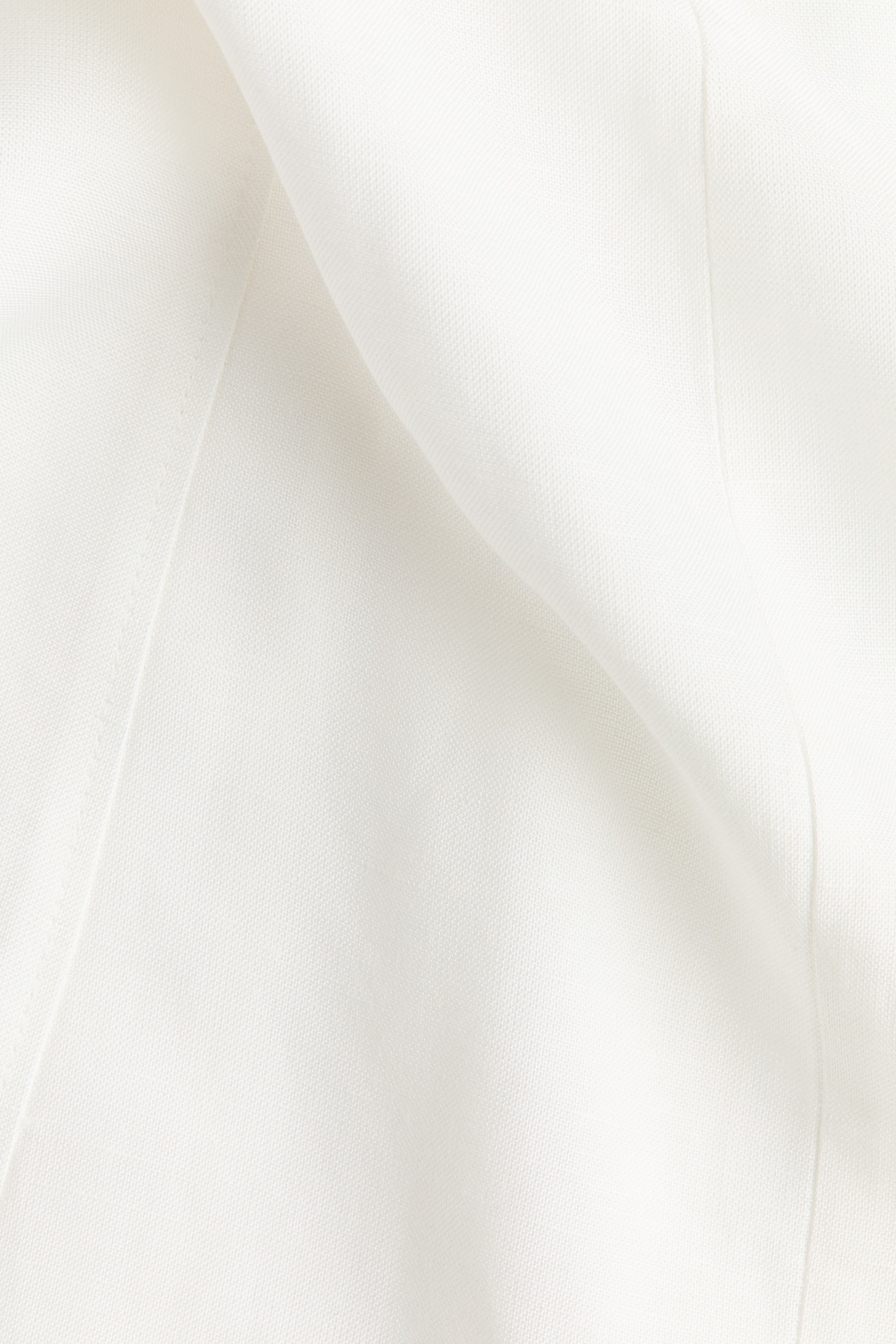 Linen-Blend Strappy Dress
