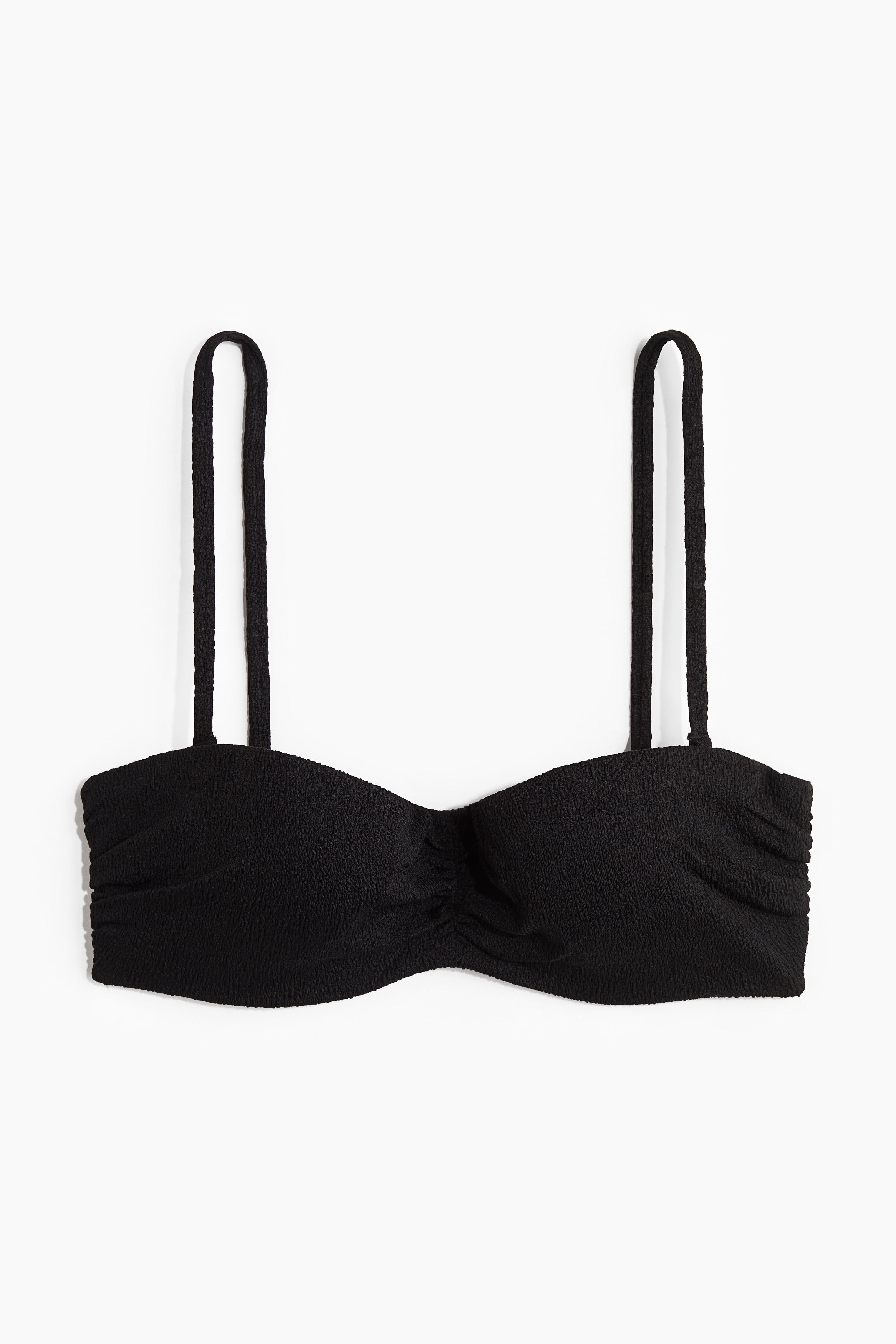 Signore - Nero Top bikini imbottito a balconcino - Size: 4B  - H&M