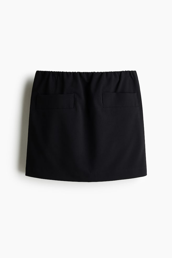 Short Skirt - Black - 1