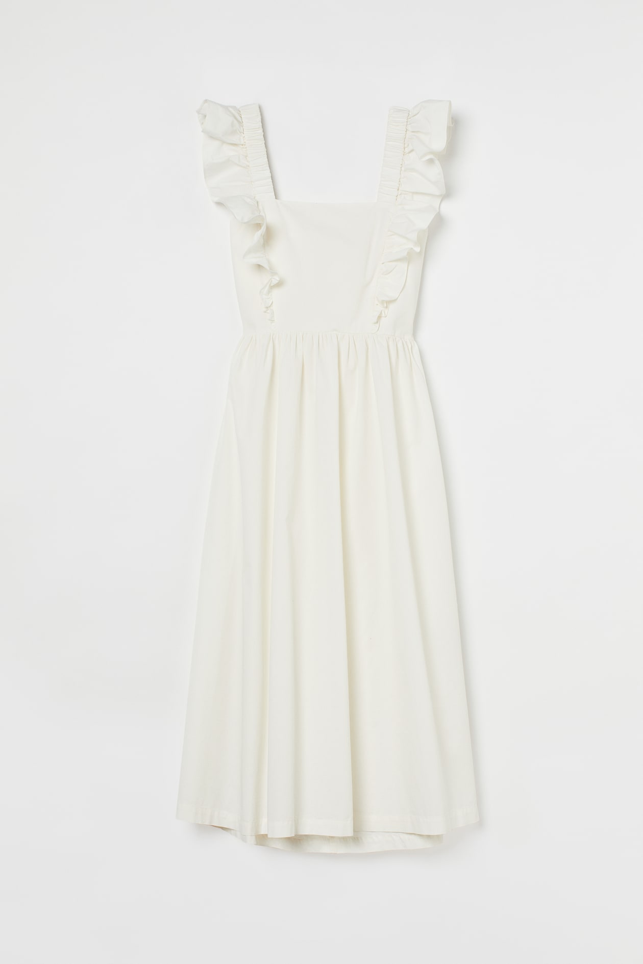 Poplin Dress - Cream - Ladies | H&M US