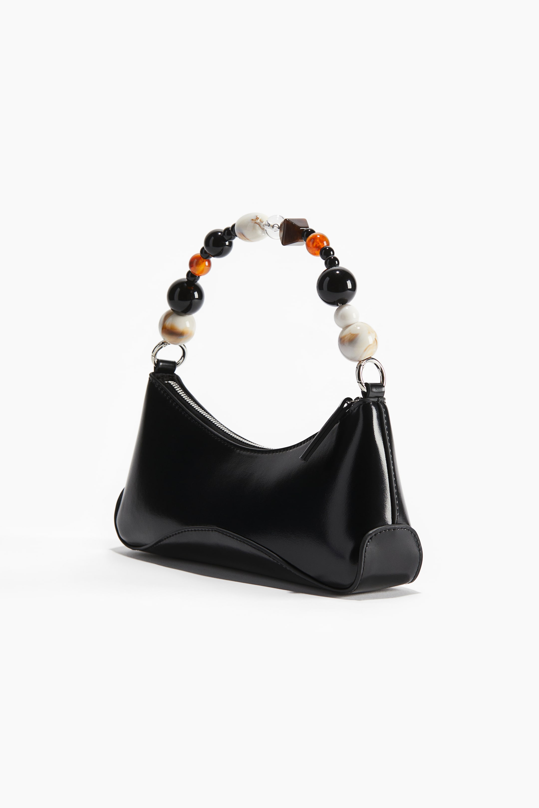 Beaded-Strap Shoulder Bag