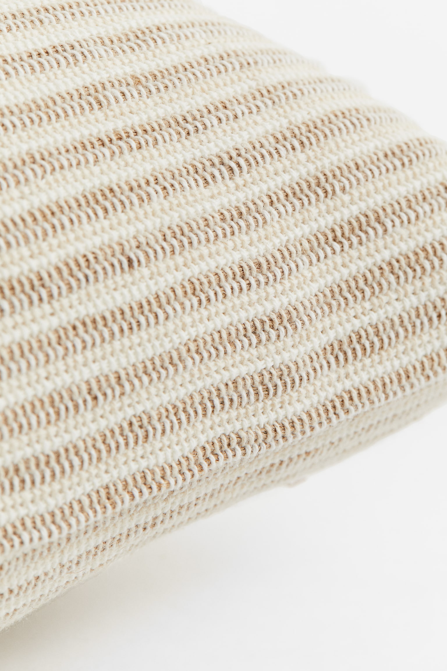 3-pack kuddfodral med jute - Ljusbeige - 4