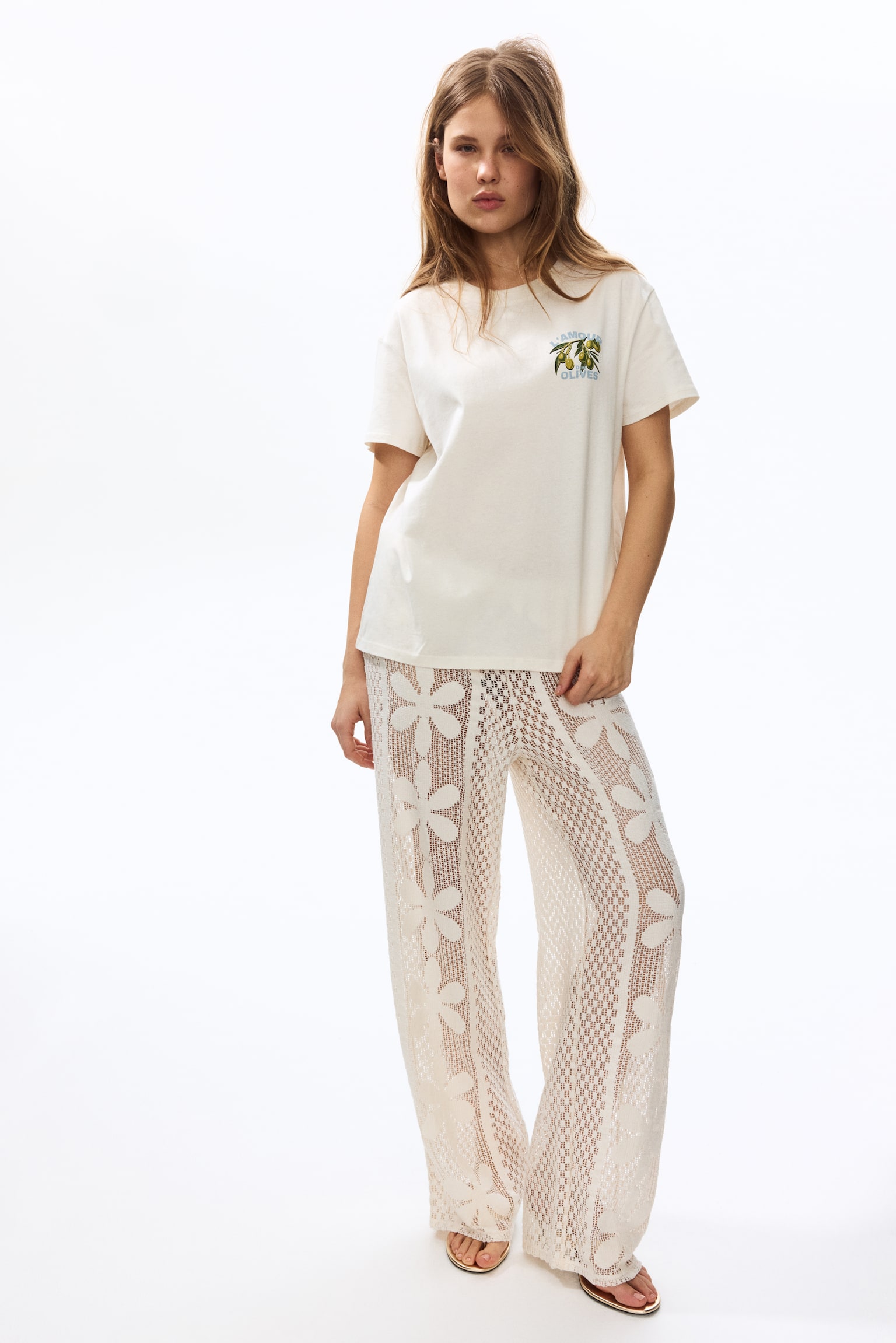 Printed T-shirt - Màu trắng/Ô liu/Màu be nhạt/Quýt/Màu xanh dương nhạt/Ragazza/Màu đen/Italia/Màu đỏ/Athletic/Xanh tím than/Italian Riviera - 5