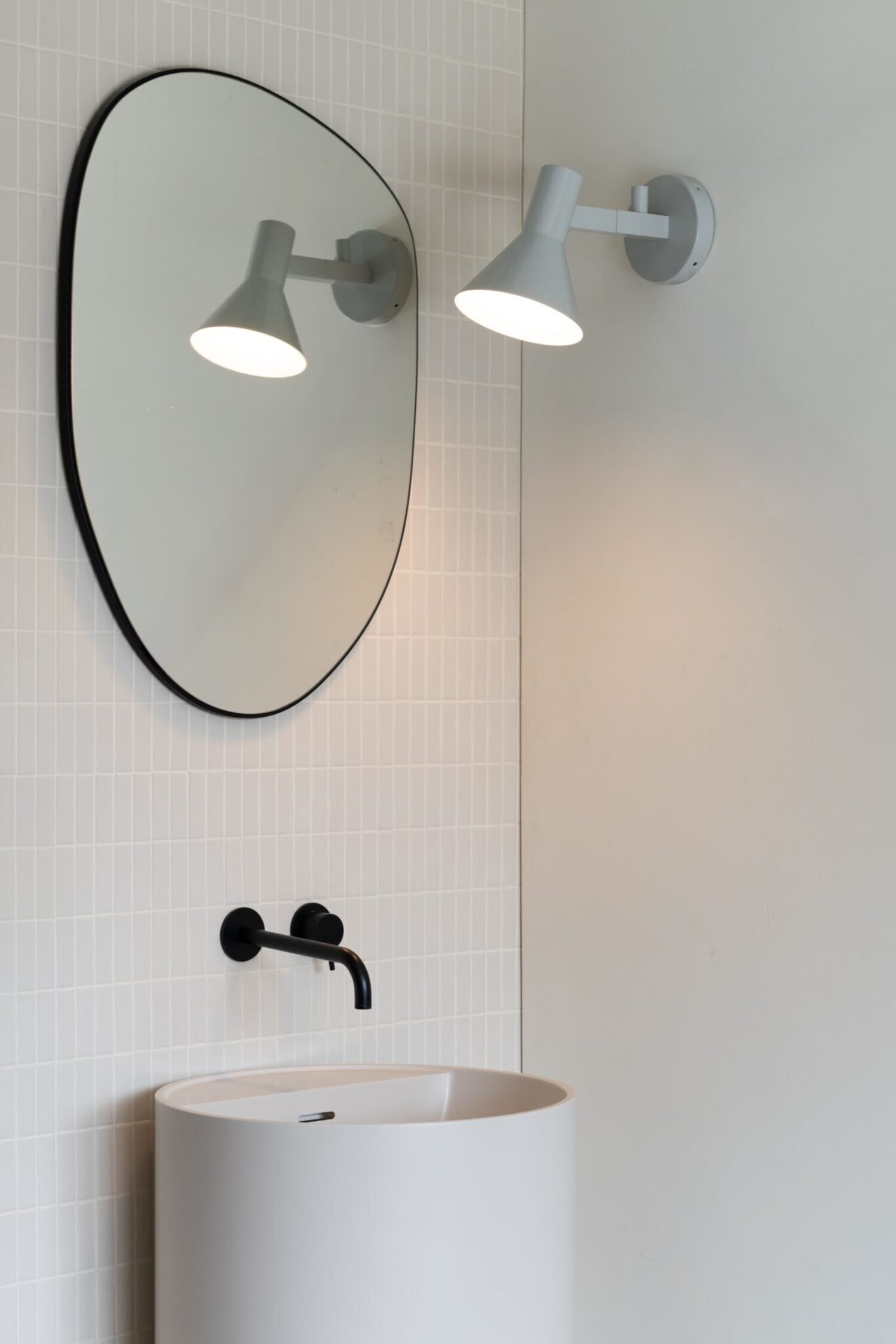 Stavanger Wall Lamp - Gray/Beige