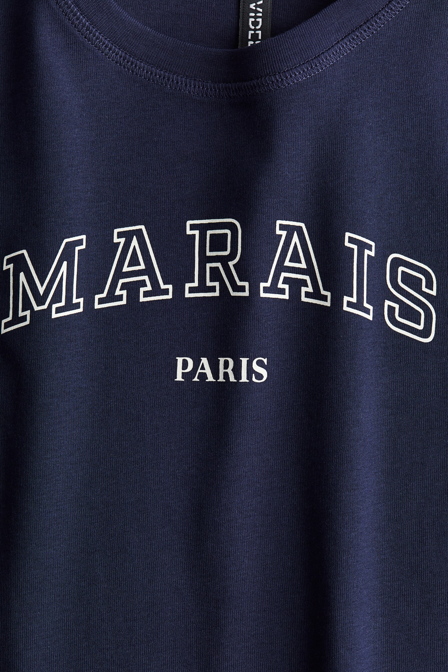 Ribbed T-shirt - Navy blue/Marais/Burgundy/The Rest Is History/Light turquoise/Ombre/Navy blue/Belle Âme/Cream/Bow/Cream/Milano - 4