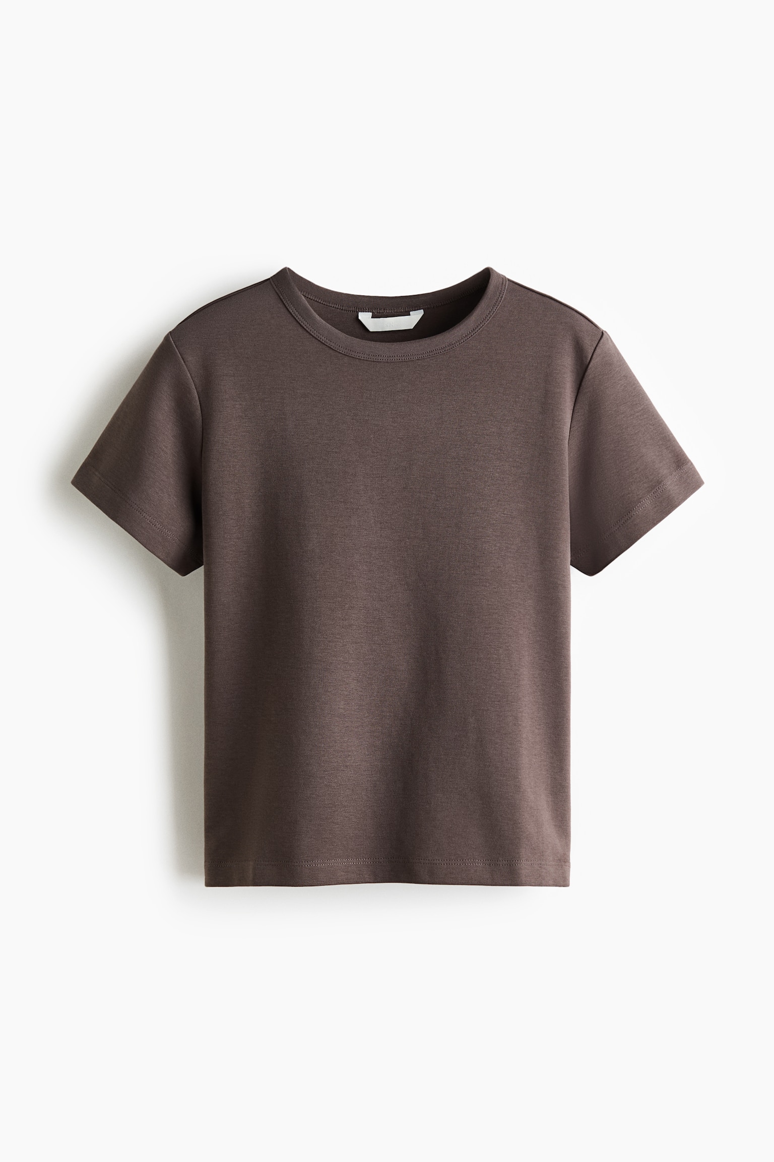 Tætsiddende T-shirt - Mørk muldvarp/Hvid/Sort/Marineblå/Stribet/Lys beige - 1