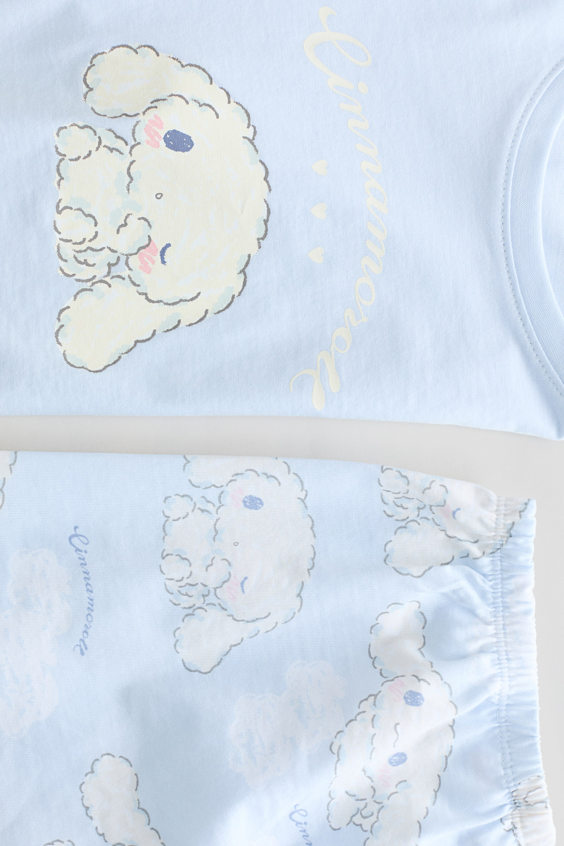 Printed cotton pyjamas - Light blue/Cinnamoroll - Kids | H&M GB