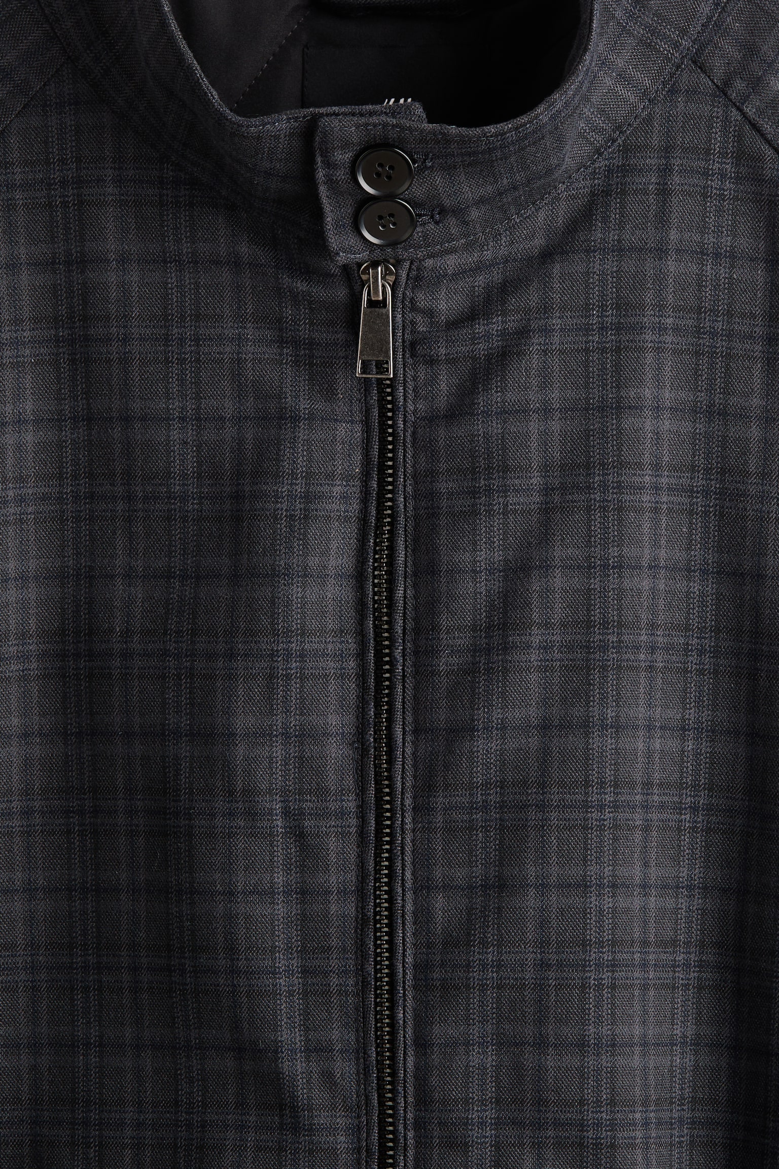 재킷 - 다크 그레이/체크/다크 그레이 멜란지 - 6