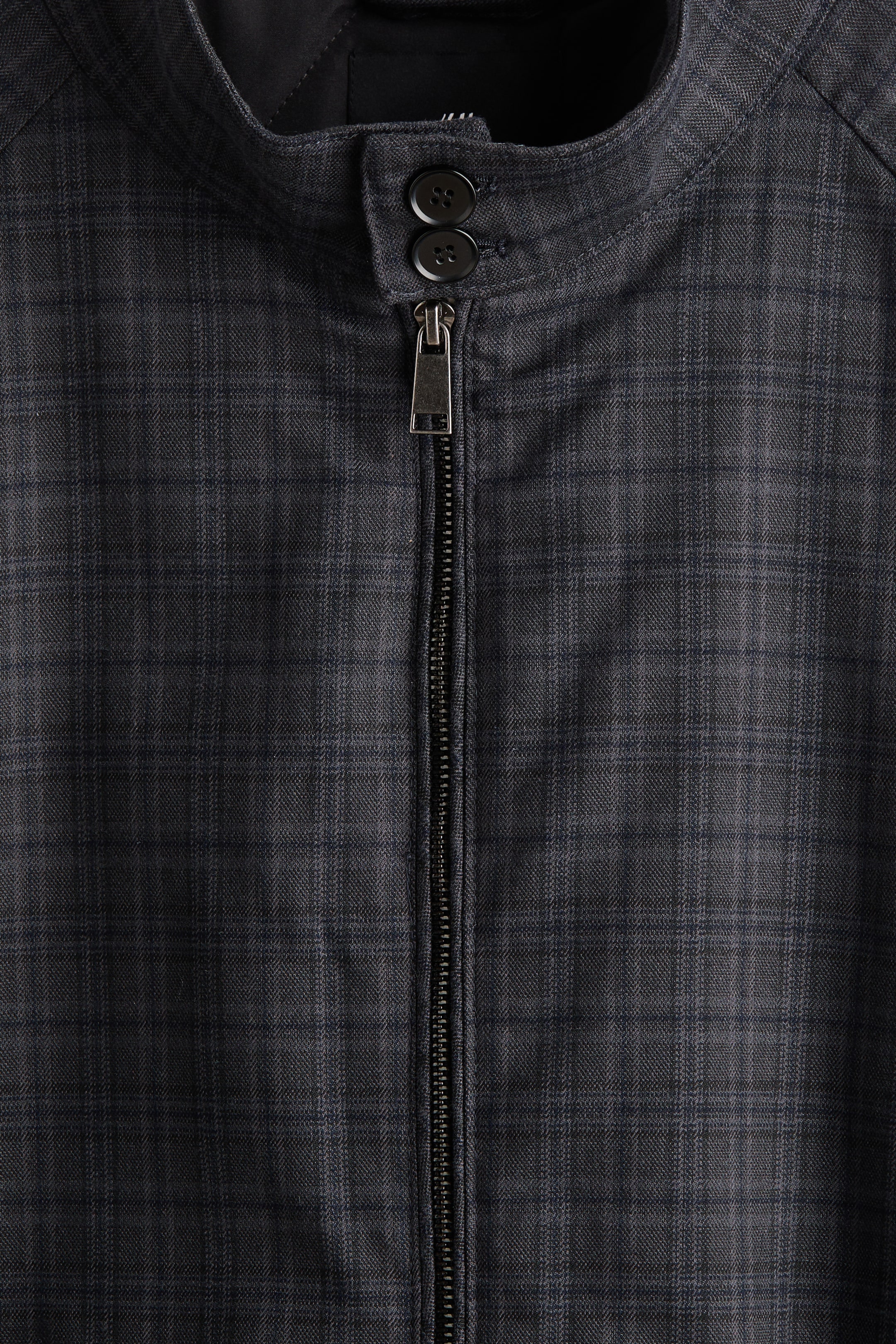 이미지 확대 보기: 재킷 - 다크 그레이/체크 - Men | H&M KR 6