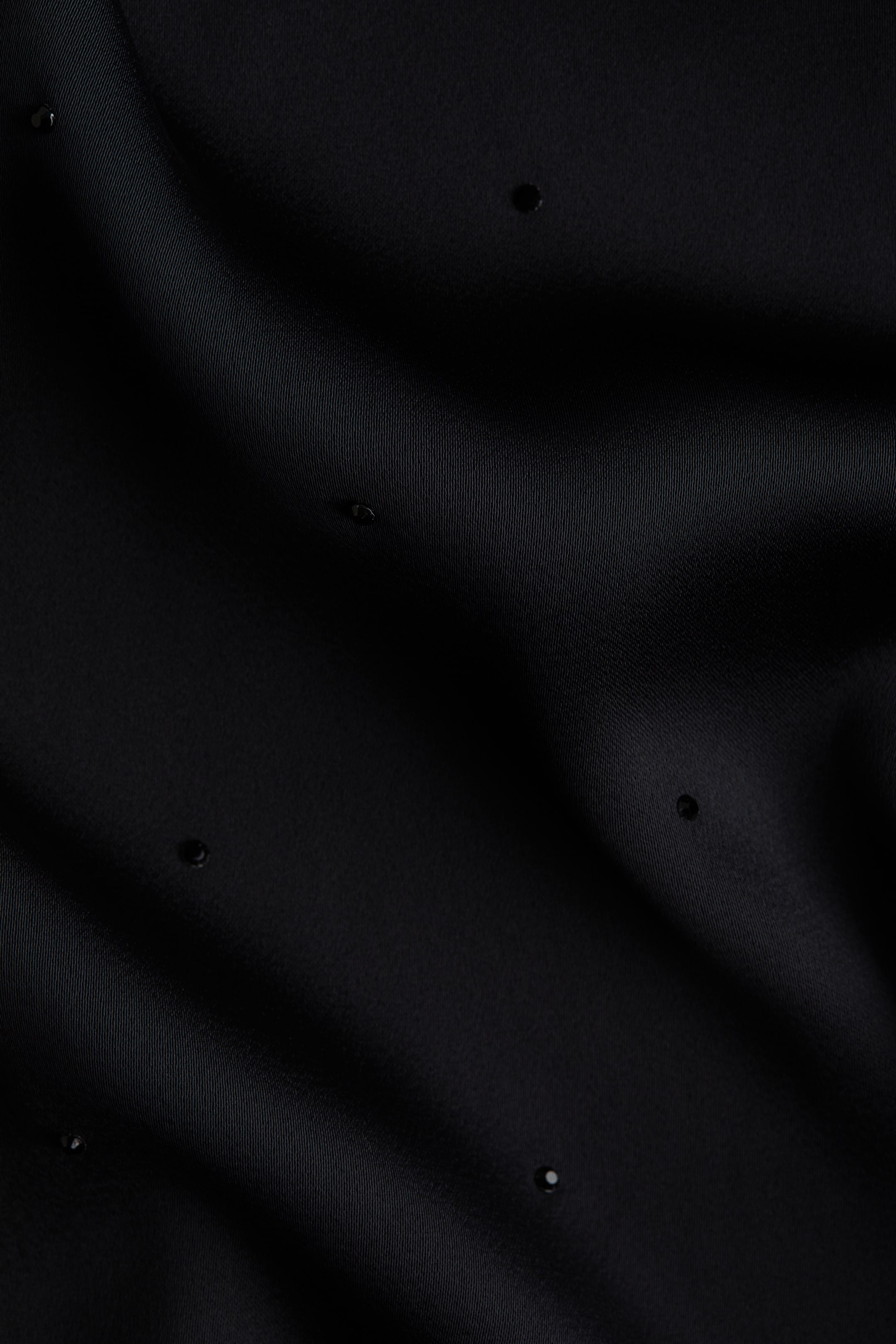 Ampliar la imagen: Pantalón de pijama en satín con decoraciones - Negro - Ladies | H&M MX 7