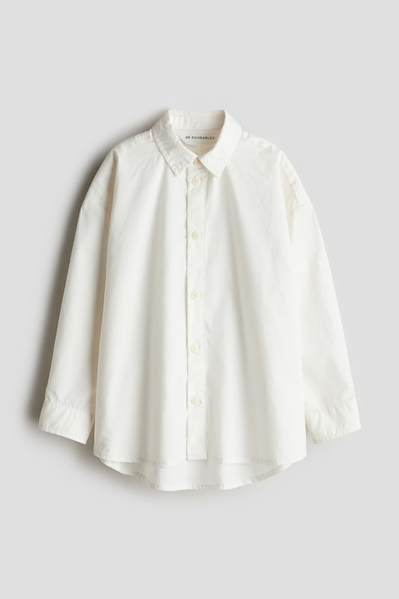 Детские рубашки H&M Cotton Shirt