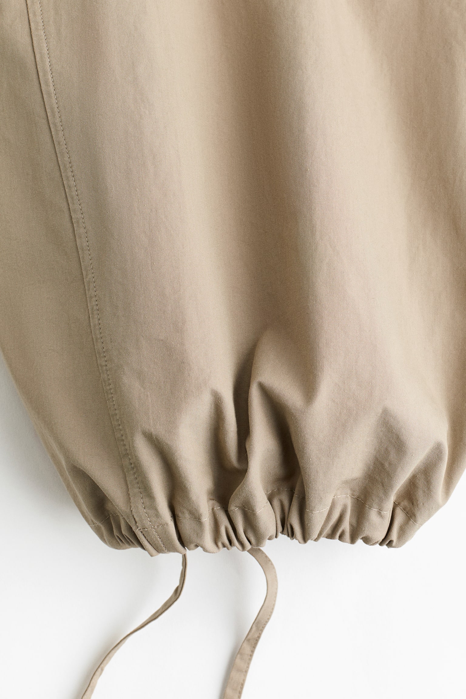 Бавовняні штани карго - Коричнево-сірий - 5