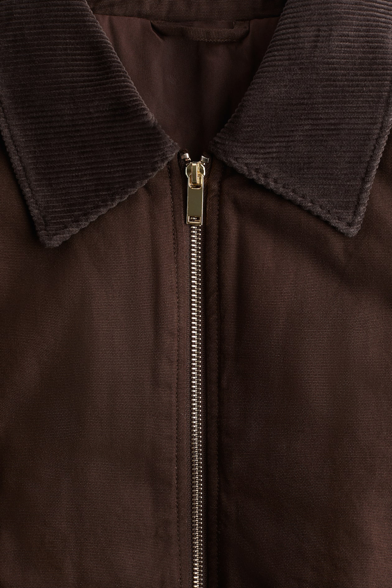 Vest with Corduroy Collar - image 4