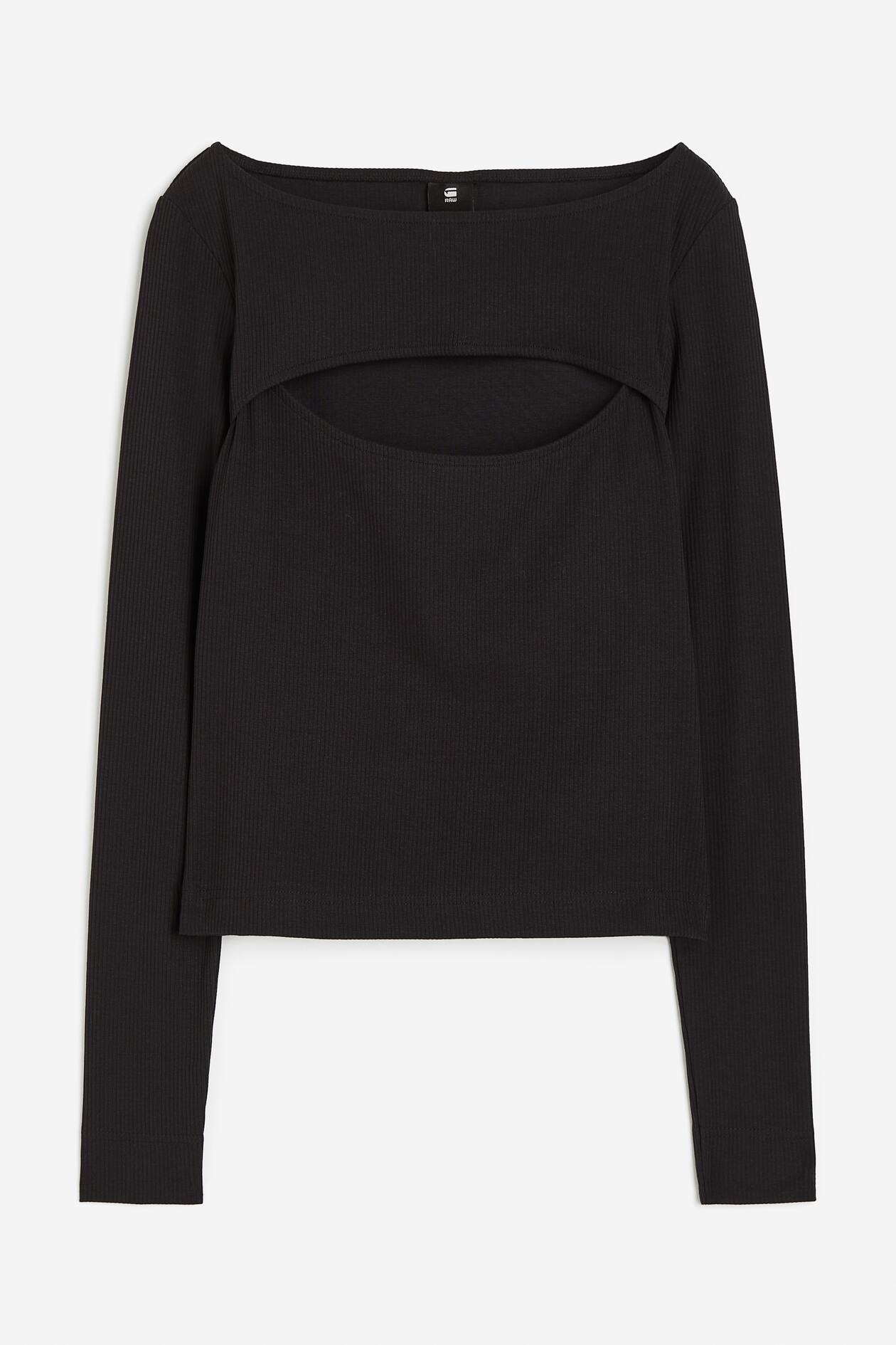 G-Star Raw Shirt met lange mouwen en V-hals in kaki online kopen | P&C