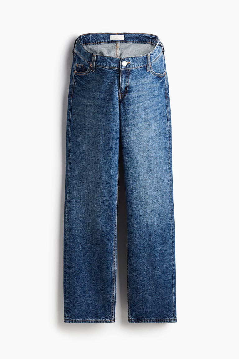 MAMA Before & After Straight Low Jeans