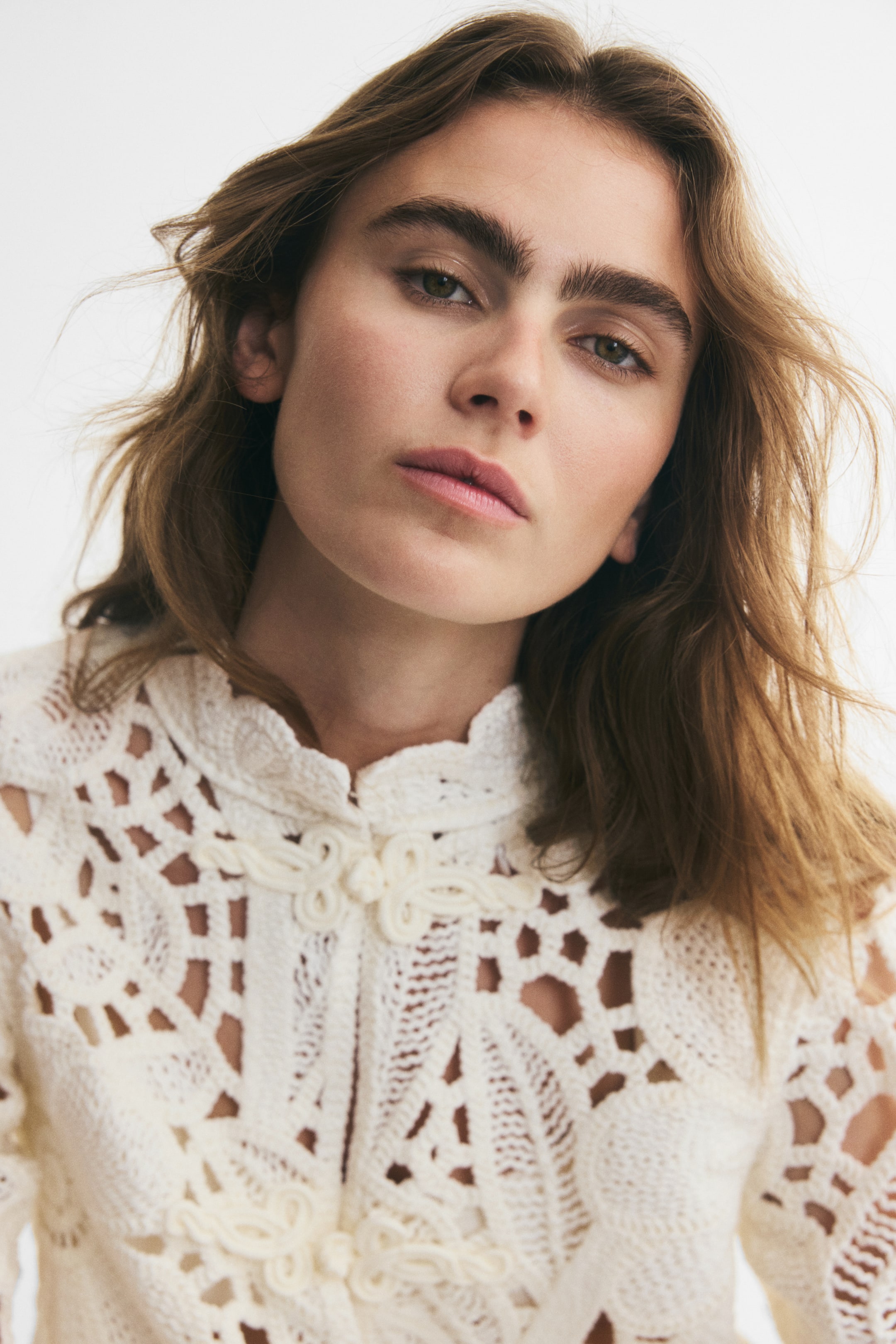 Chandail d’aspect crochet