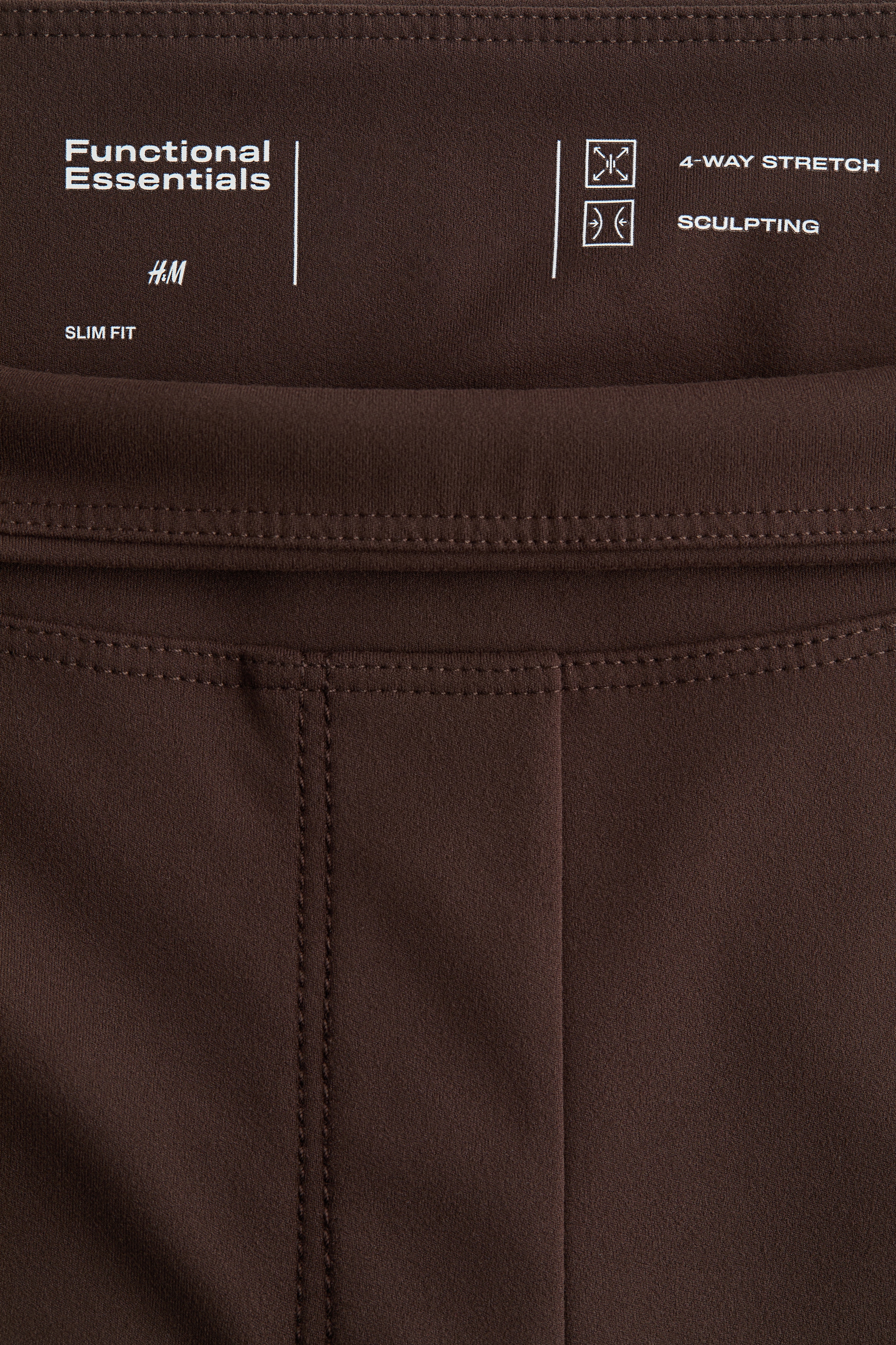 Four-way Stretch Flared Trousers