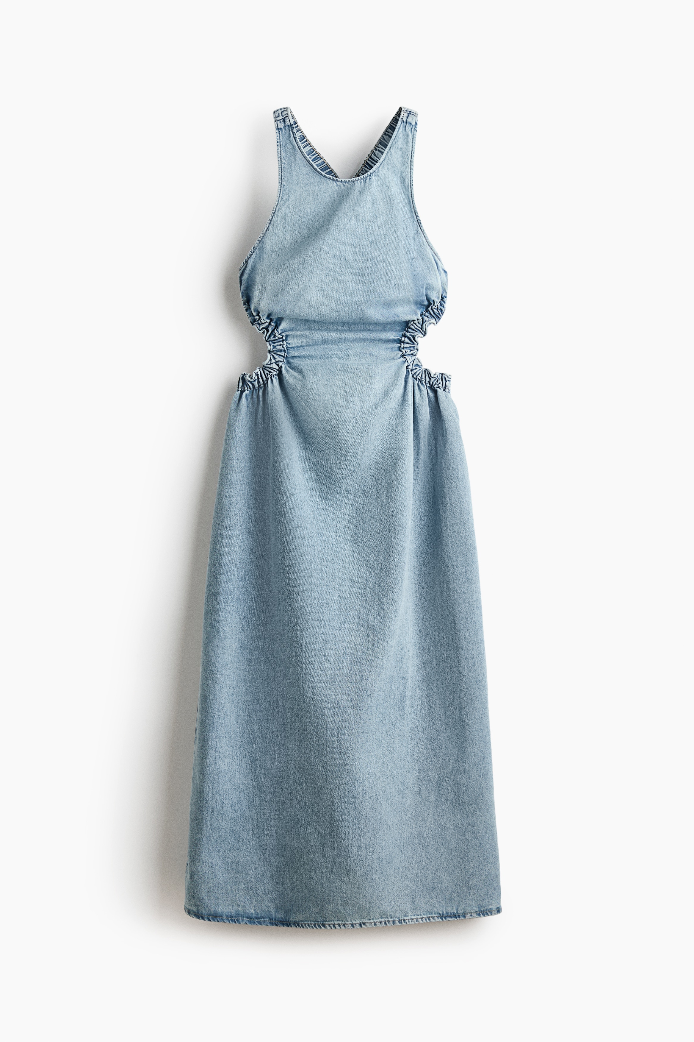 Open-back maxi dress