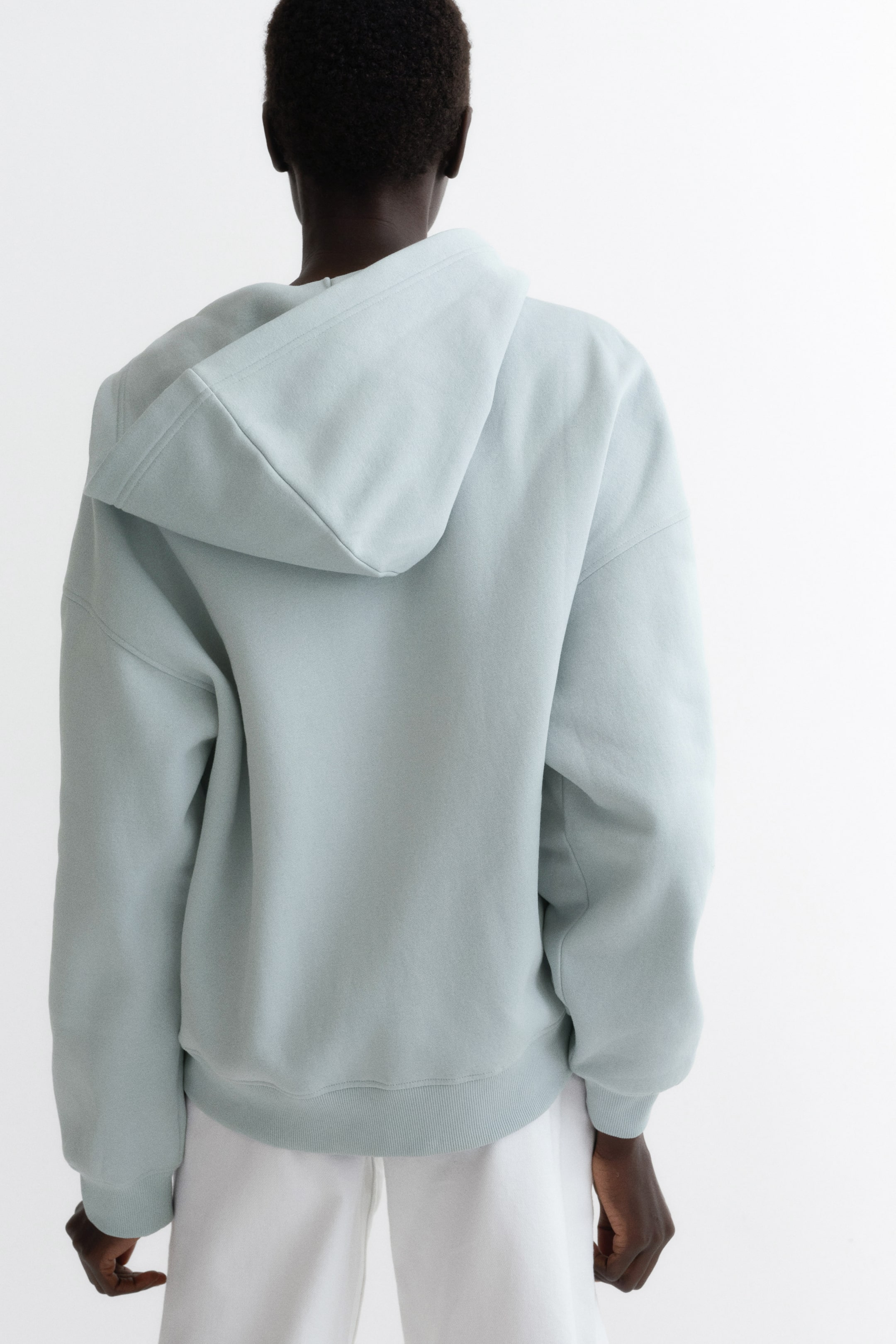 Agrandir l'image: Veste à capuche zippée - Light blue - FEMME | H&M CH 3