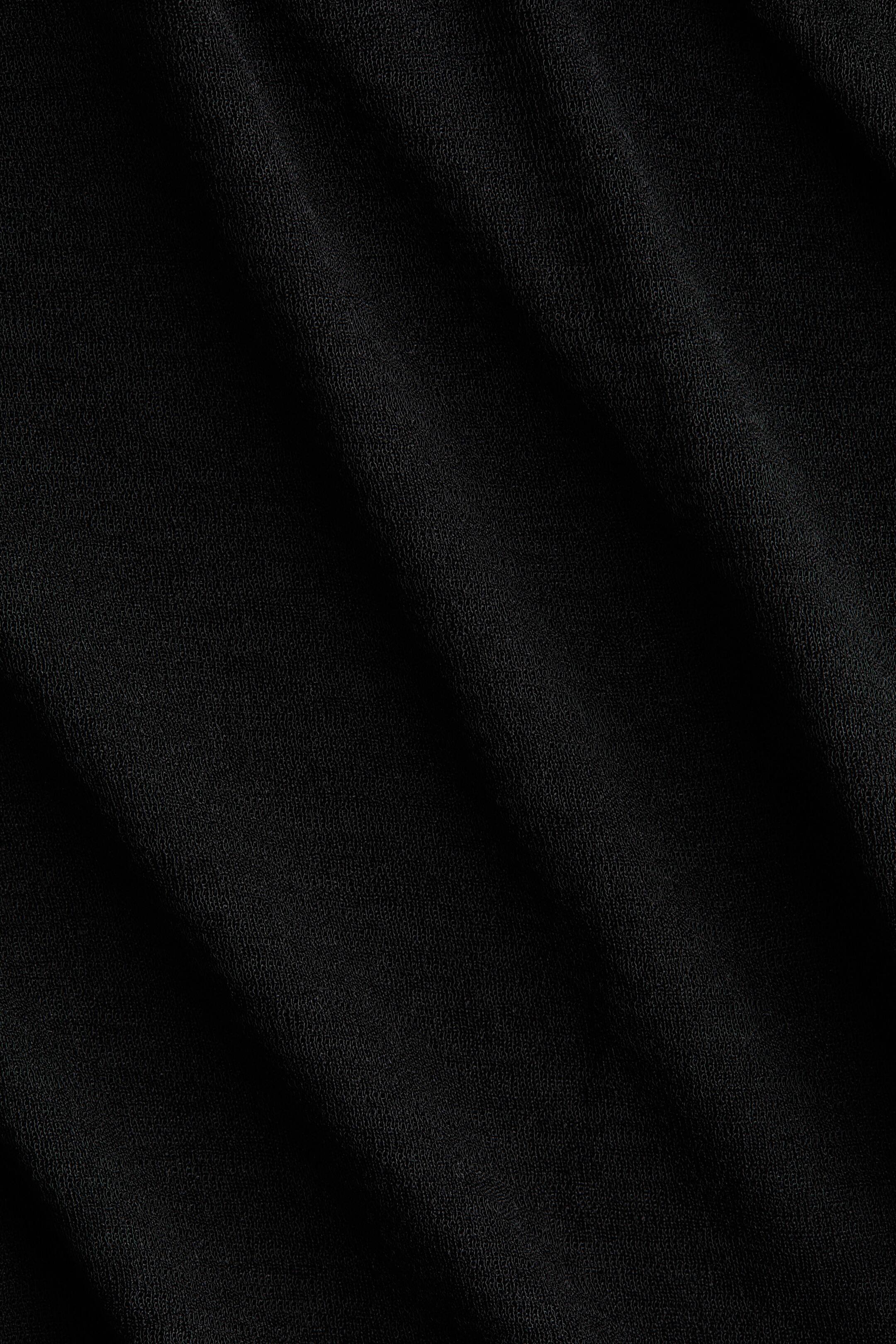 Büyük resmi görüntüle: Farbalalı Üst - Siyah - KADIN | H&M TR 6