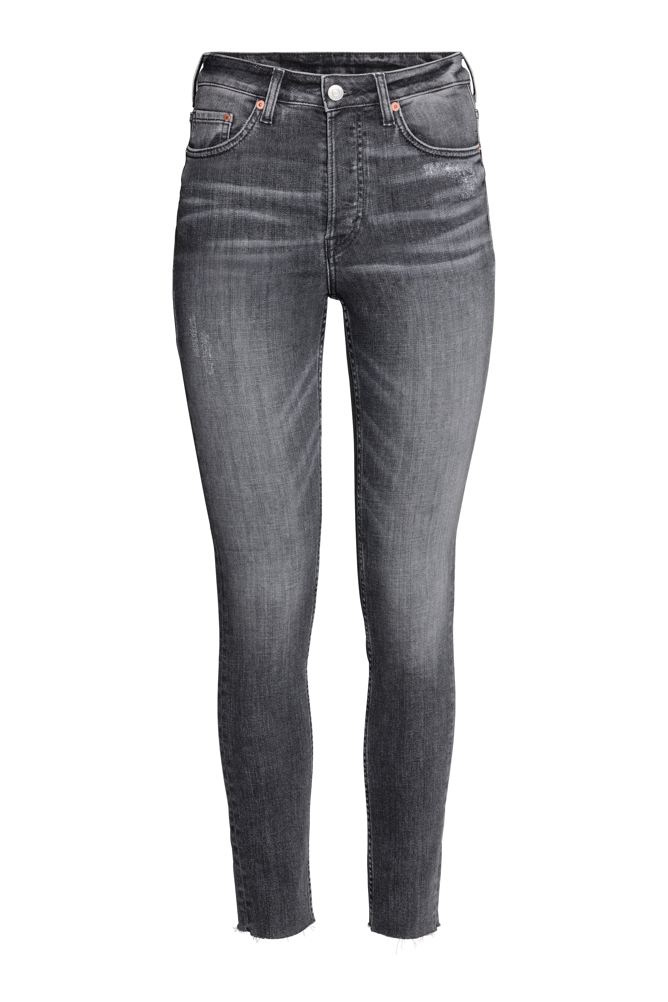 View larger image: Jean ajusté Longueur cheville - Gray - Ladies | H&M CA 1