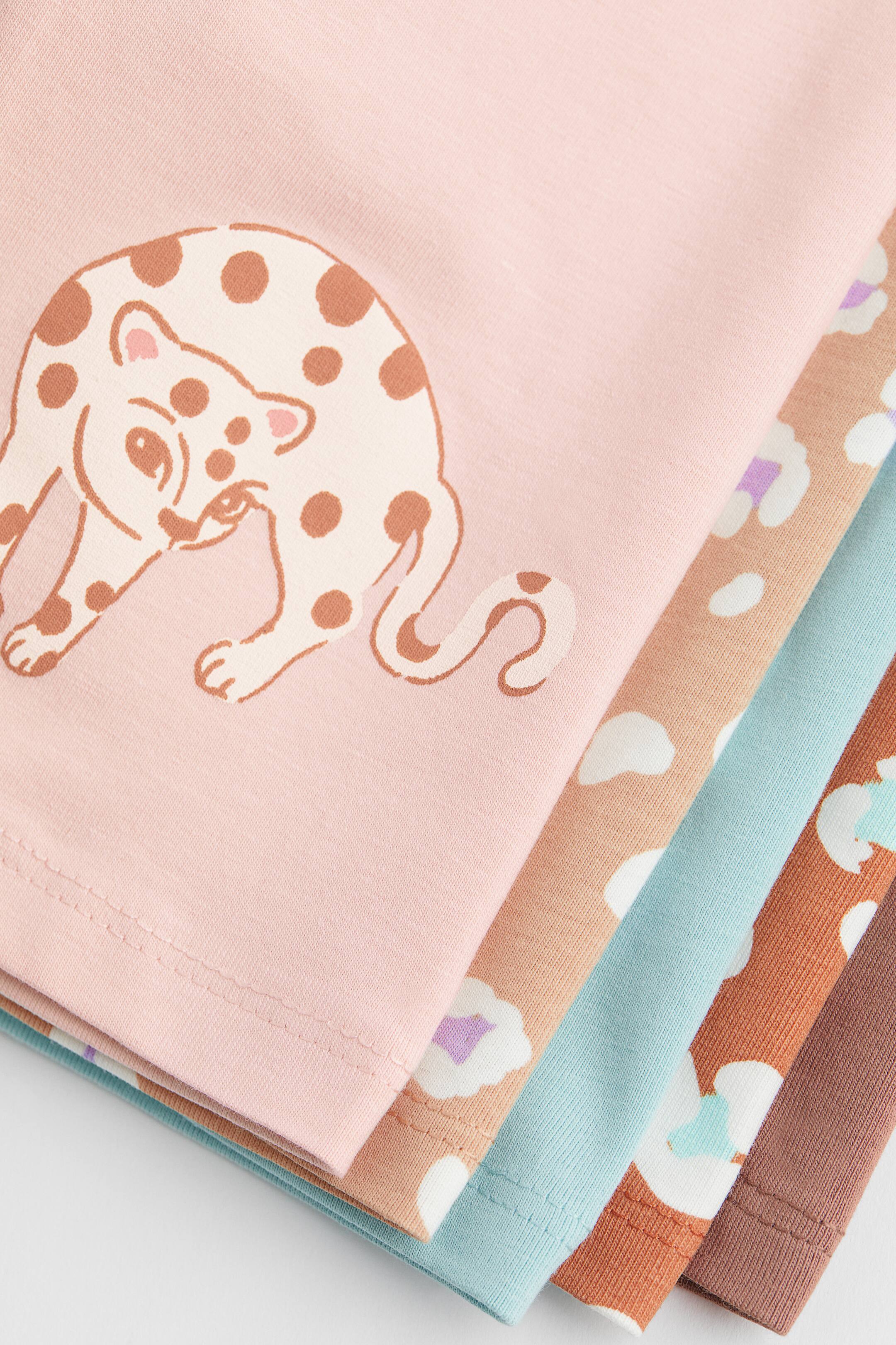 View larger image: 5-pack cycling shorts - Light orange/Leopard print - Kids | H&M IN 2