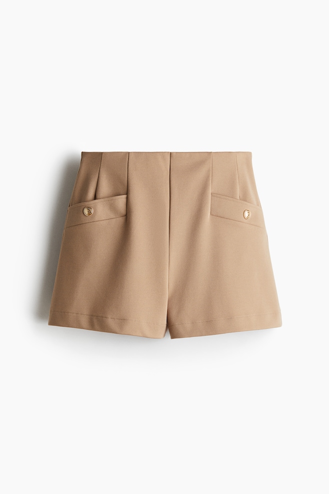 Interlock Shorts - Beige/Black/Navy blue - 1