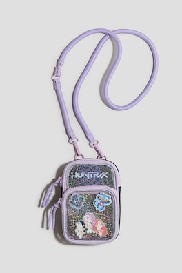 Crossbody-väska med tryckt motiv