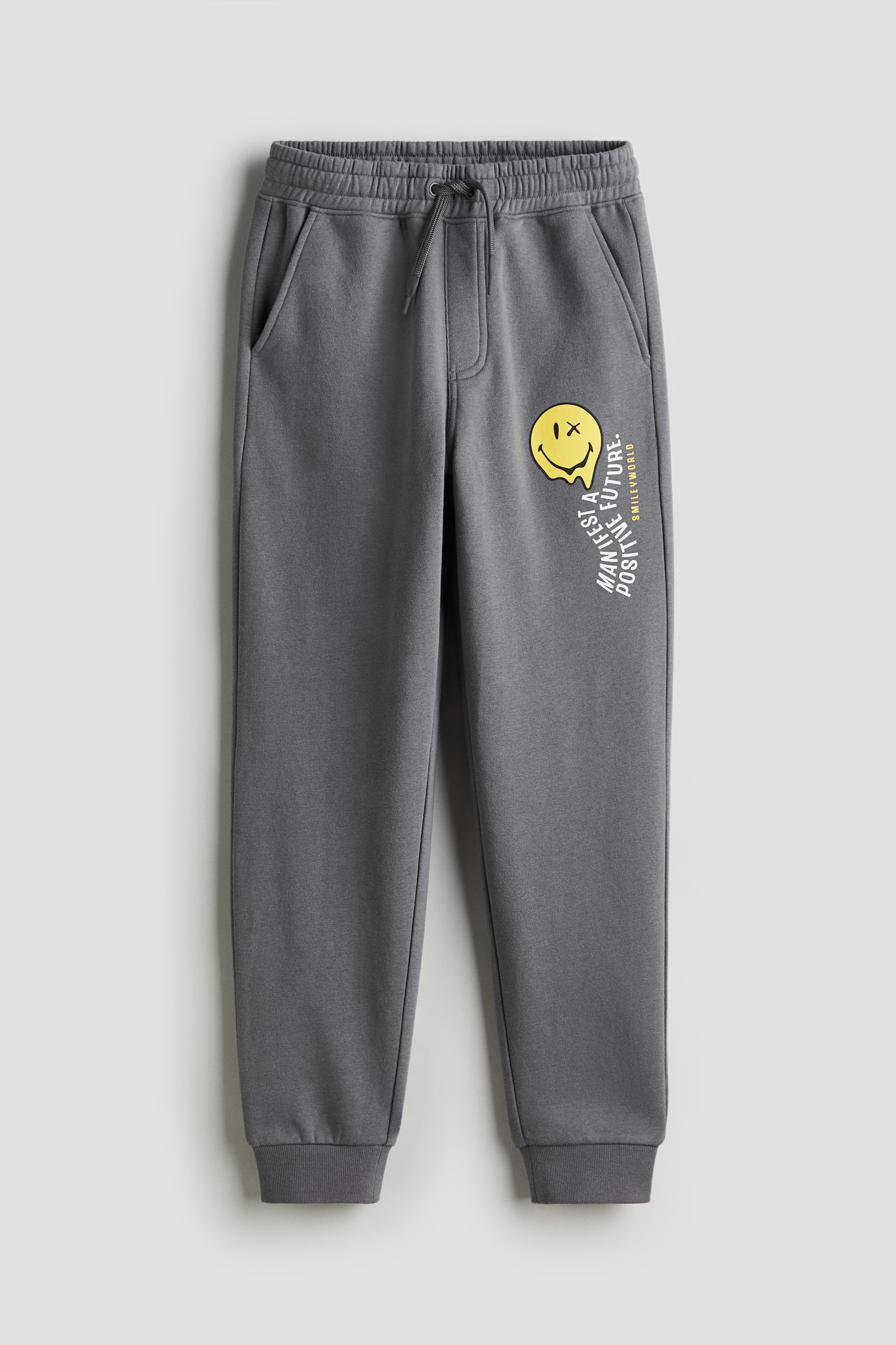 Print Track Pants - Grey/SmileyWorld®/Dark grey/SmileyWorld®/Black/SpongeBob SquarePants - 1