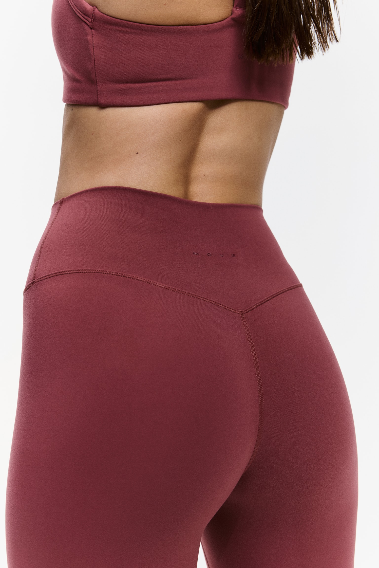 Sportleggings mit SoftMove™ - Helles Kastanienbraun/Schwarz/Braun/Marineblau/Dunkelgrau/Pflaumenlila/Dunkles Pflaumenlila/Moosgrün/Olivgrün/Pastellrosa/Hellapricot/Trüffelgrau/Amazonitblau/Dunkelbraun/Dunkelgrau/Antikrosa/Zartrosa/Helles Taupe/Hellrosa - 3