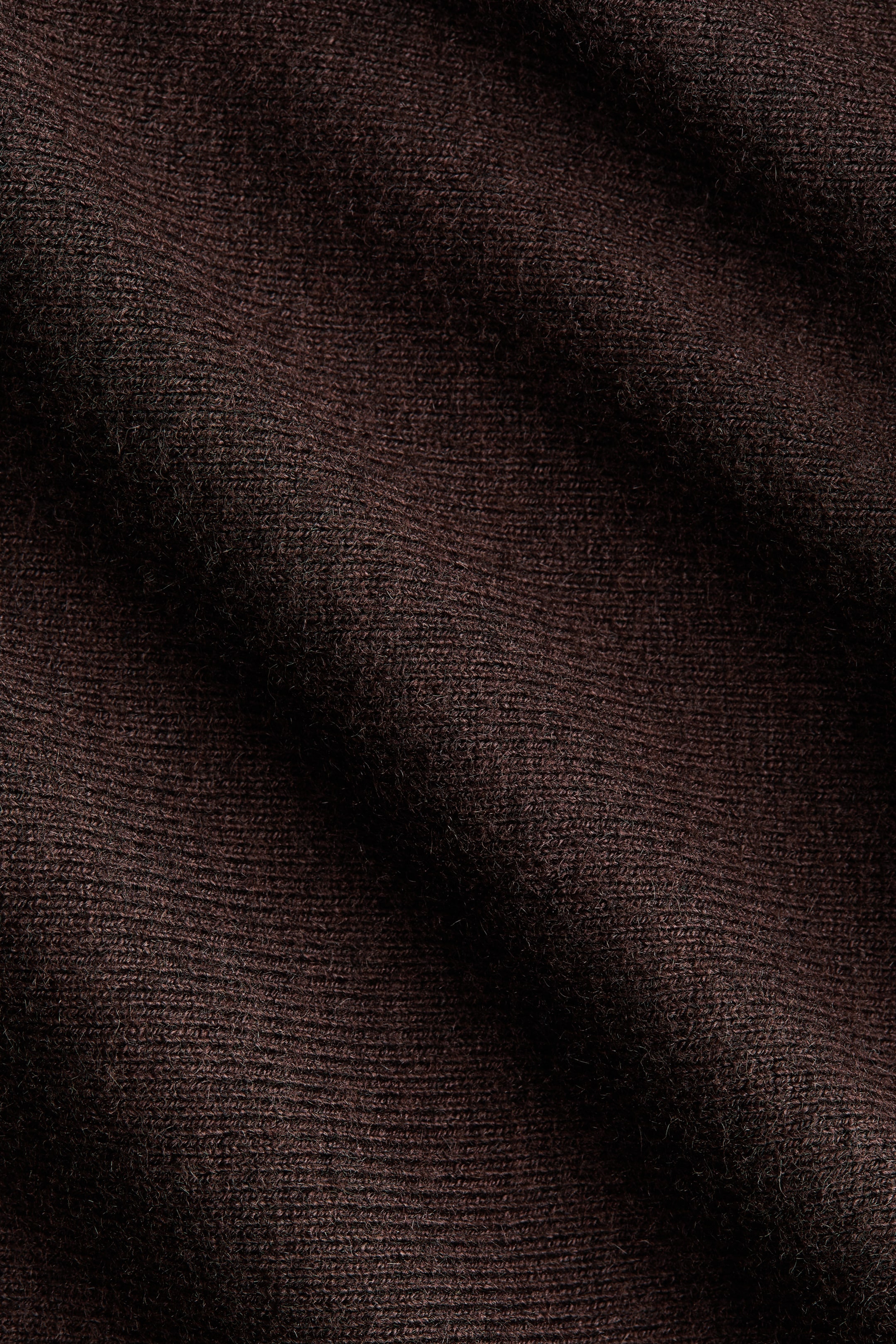 Zobrazit větší obrázek: Knitted V-neck top - Tmavě hnědá - ŽENY | H&M CZ 2