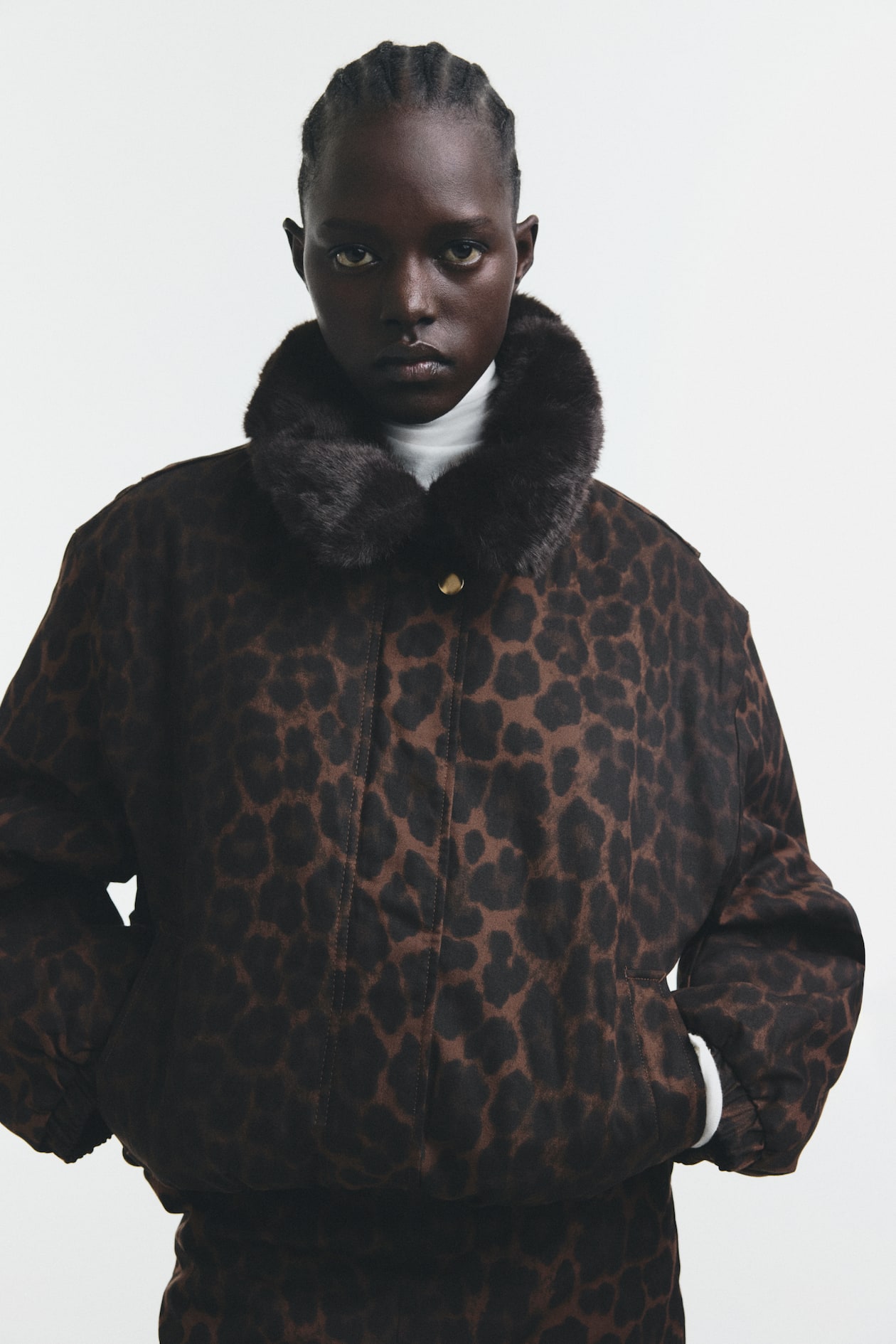 Padded Twill Jacket - image 3