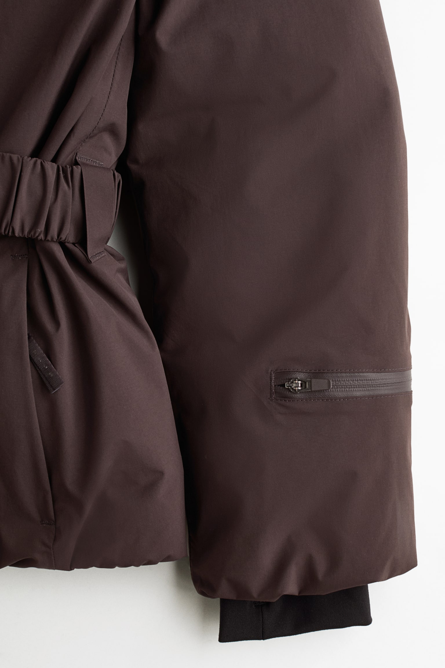 Детская куртка H&M Move Padded Ski with ThermoMove™, цвет: Тёмно-коричневый коричневый — фото 4