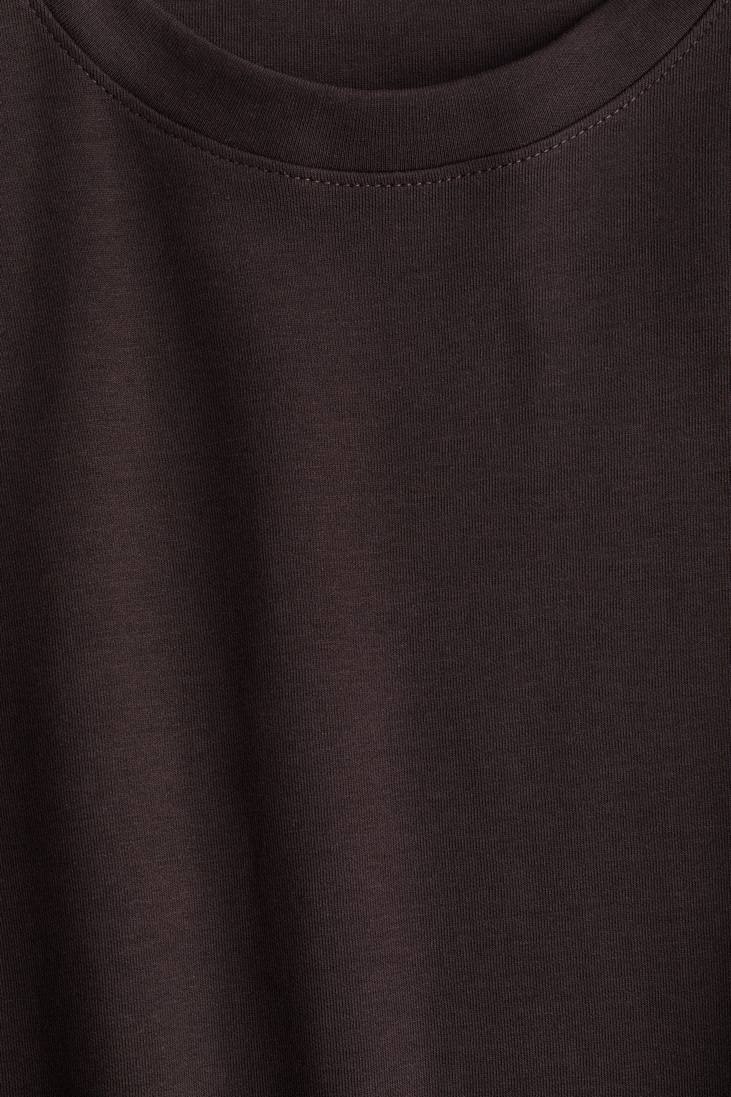 Boxy interlock T-shirt