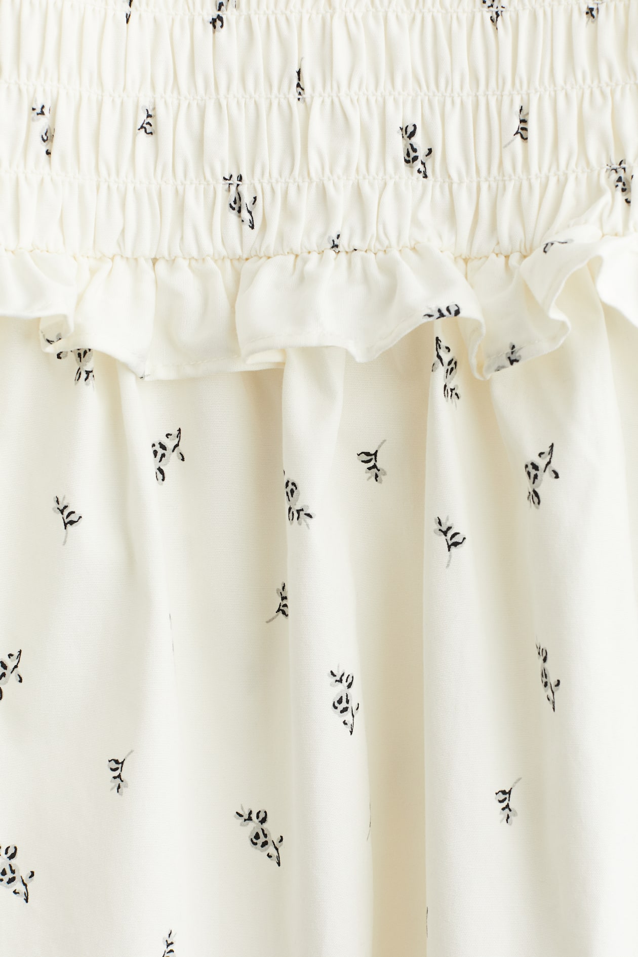 Flutter-Sleeved Poplin Dress - image 2