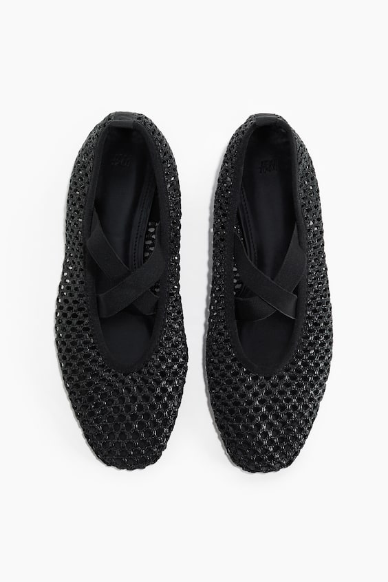 Женские балетки H&M Braided Flats