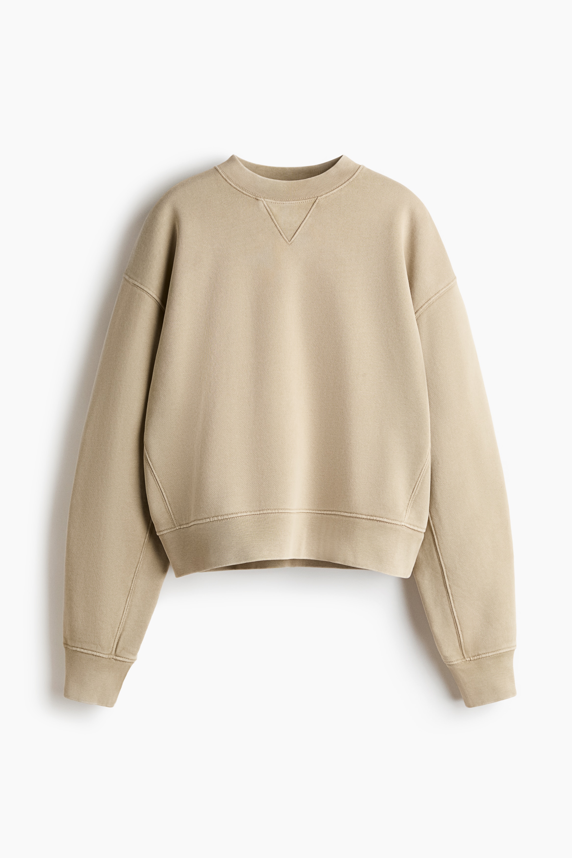 Bavlněná mikina - Hnědošedá/Růžová/Světle žlutá