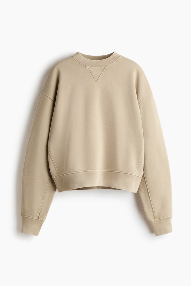 Cotton sweatshirt - Mole - 1