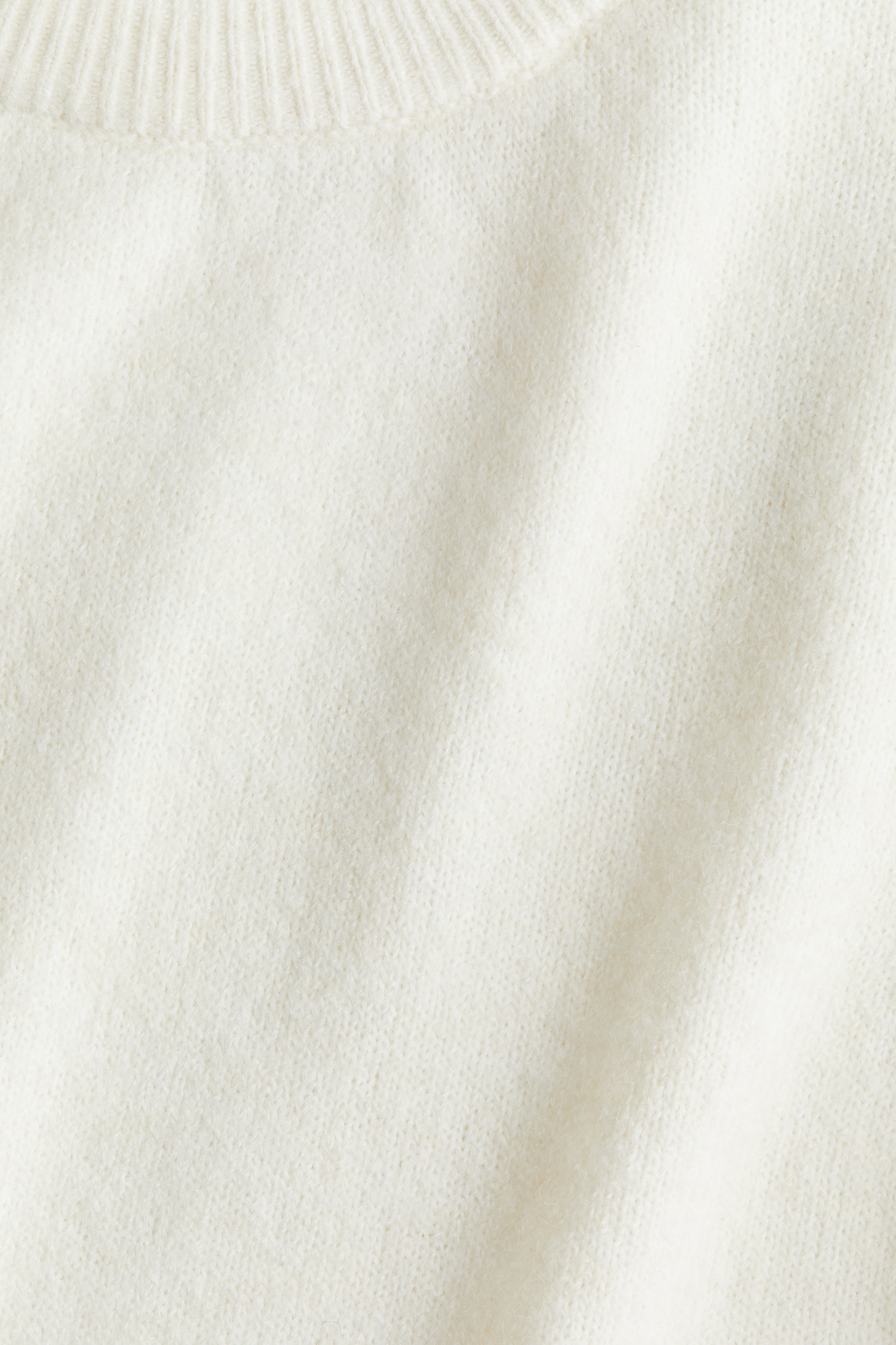 White Brushed Fine-Knit Top for kids | H&M US