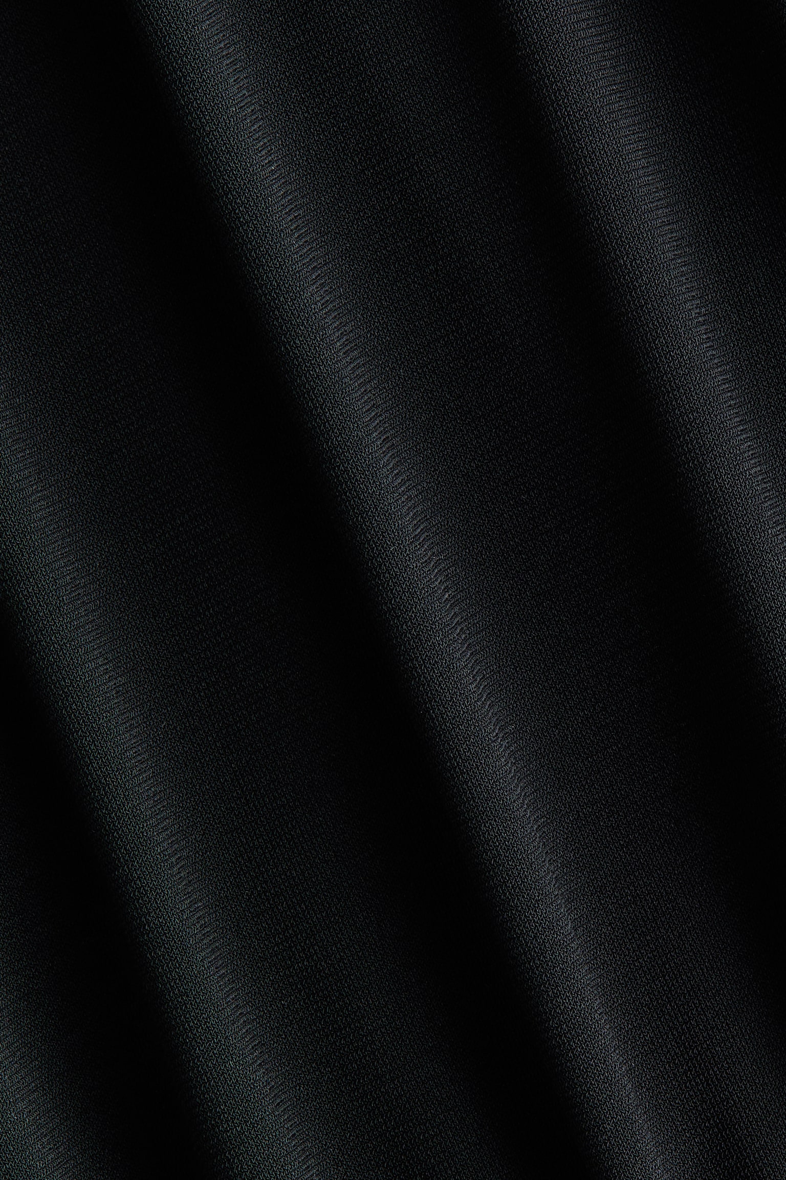 Draperet maxikjole - Sort/Chokoladebrun - 4