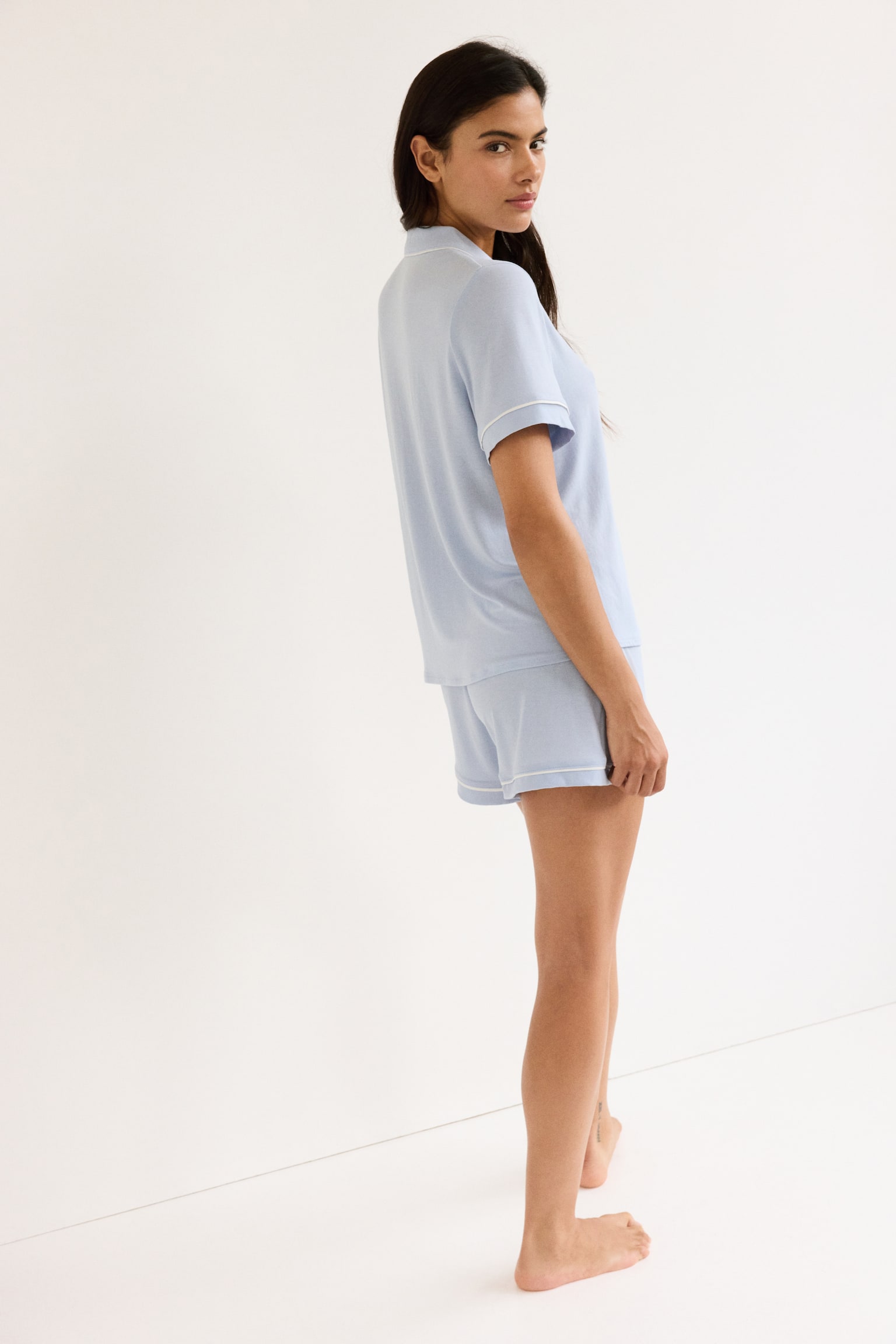 Viscose-blend pyjamas - 5
