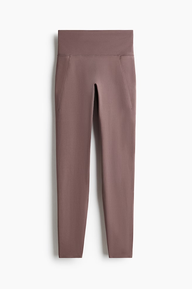 Sportleggings mit SoftMove™ und Taschendetail - Helles Mattlila/Dunkelgrau/Dunkelbraun/Schokoladiges Pflaumenlila/Schwarz/Schokoladiges Pflaumenlila - 1