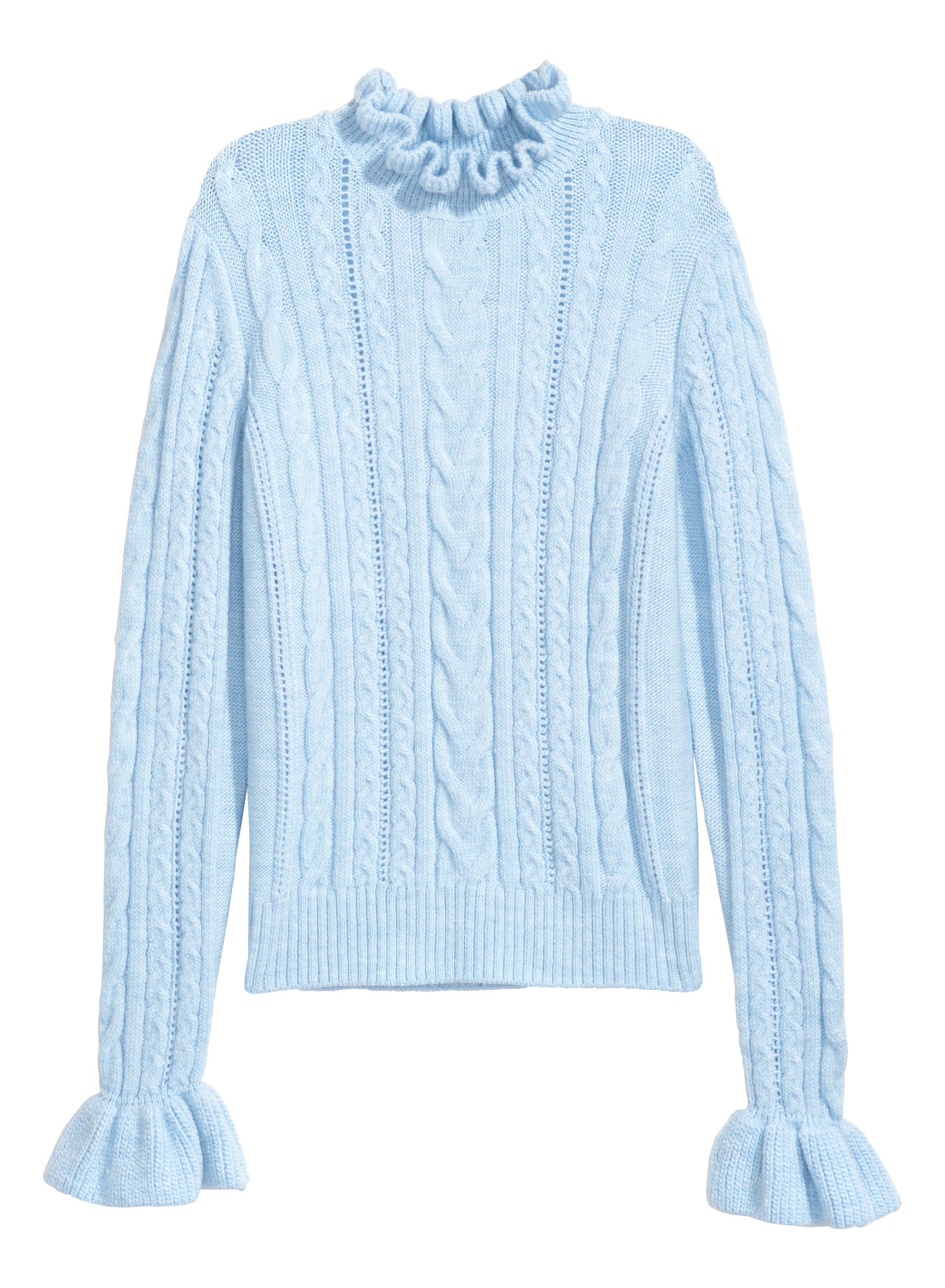 エムミーエメ エムエメ Cable knit layered onepiece Cable knit