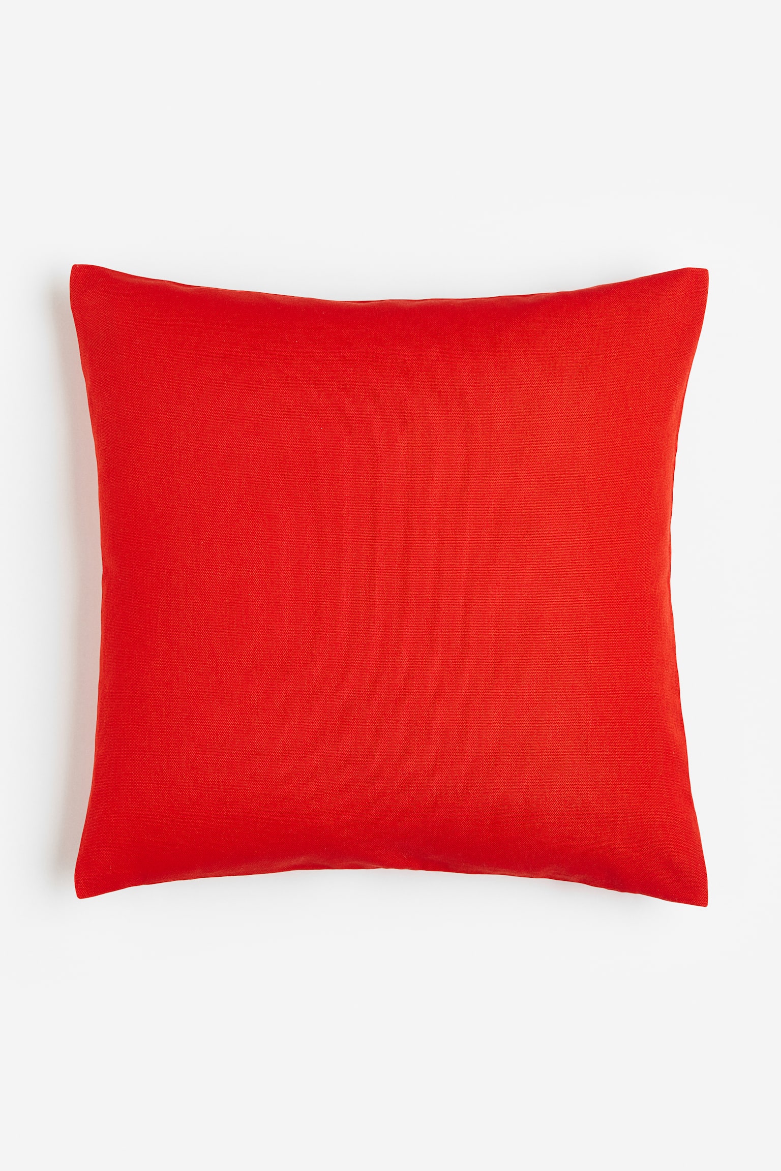 Cotton canvas cushion cover - Bright red/Cream/Khaki green/Bright blue/Dark grey - 1