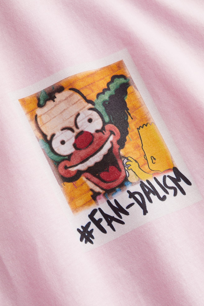 T-Shirt Regular Fit - Rosa/Die Simpsons/Cremefarben/Snoopy/Schwarz/Rick and Morty/Weiß/The Notorious B.I.G./Schwarz/Nirvana/Neongelb/SpongeBob/Schwarz/The Rolling Stones/Weiß/Snoopy/Hellblau/Rick and Morty - 3