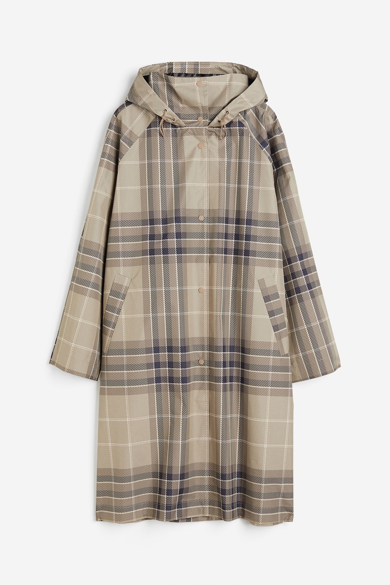 Regenjacke Mantel Kariert Hm Mäntel Für Damen Winter, Woll, Daunen